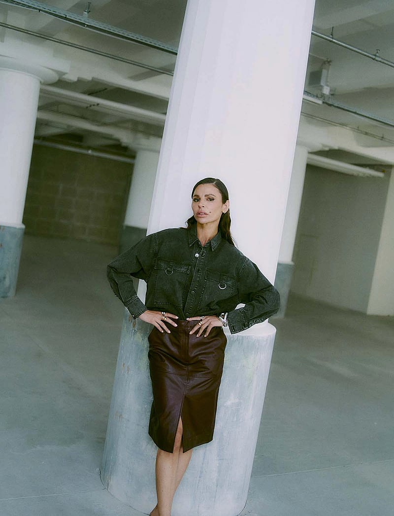 Copenhagen Muse - CMJENNI-JACKET - denim shirts - washed black - 5