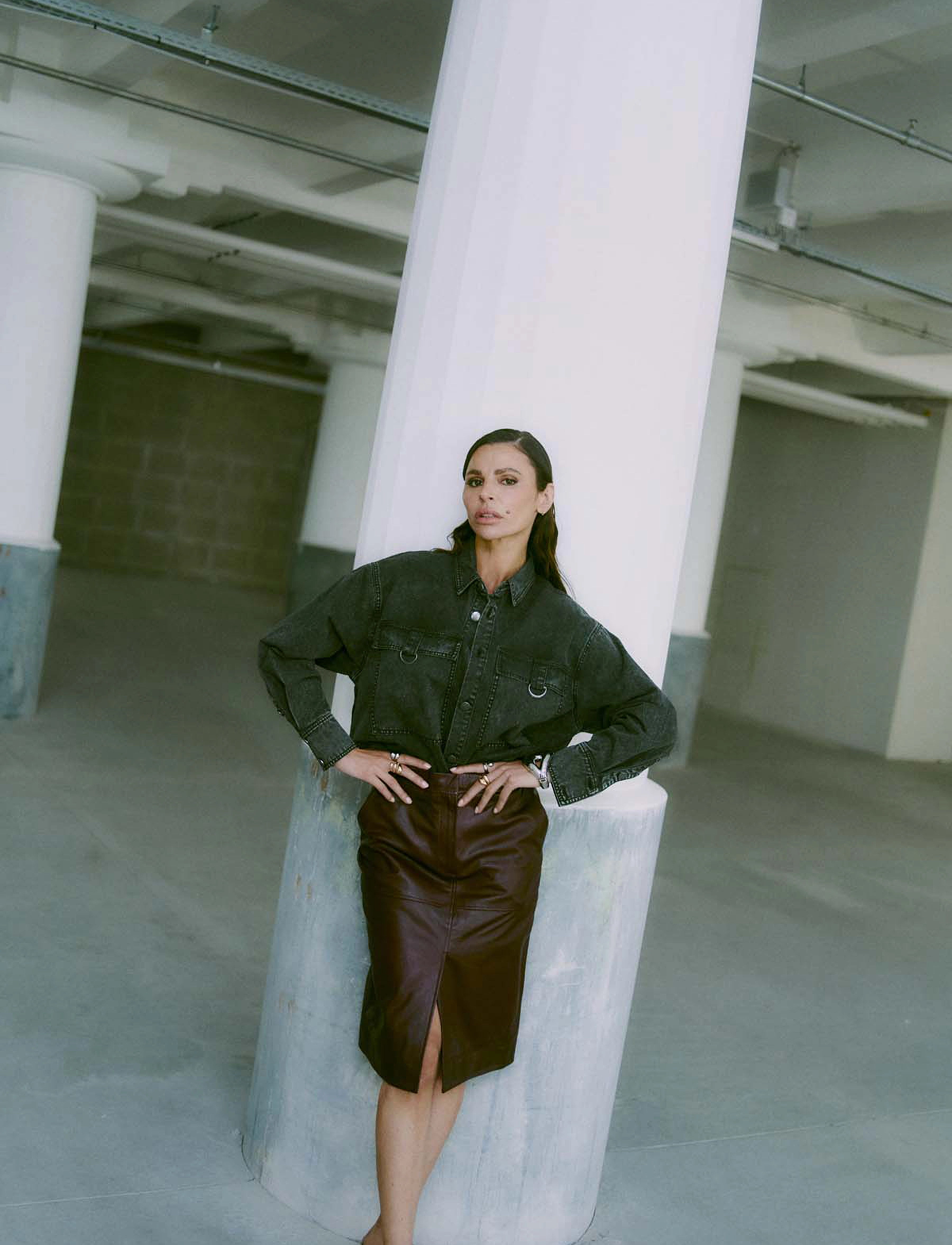Copenhagen Muse - CMJENNI-JACKET - långärmade skjortor - washed black - 5