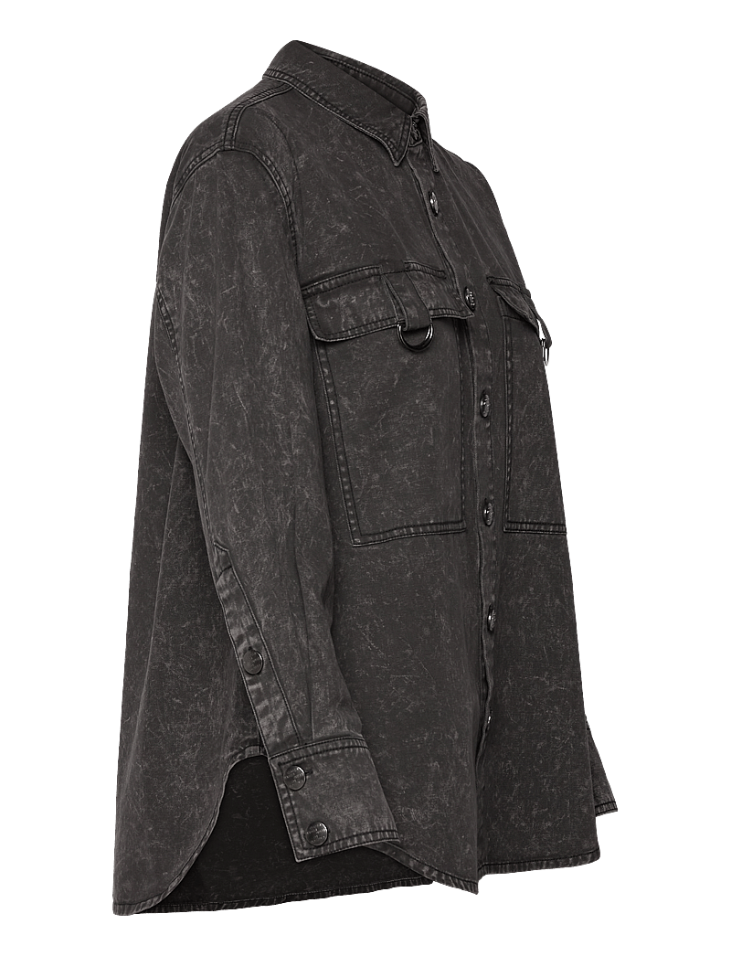 Copenhagen Muse - CMJENNI-JACKET - denim shirts - washed black - 3