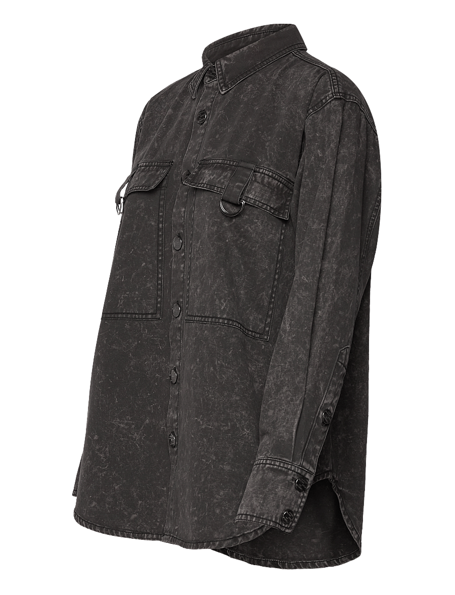 Copenhagen Muse - CMJENNI-JACKET - jeanshemden - washed black - 4