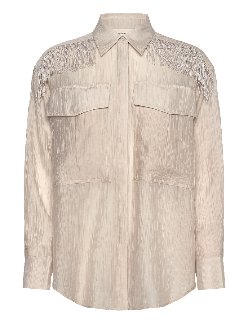 Copenhagen Muse - CMPOPSY-SHIRT - pikkade varrukatega särgid - peyote - 1