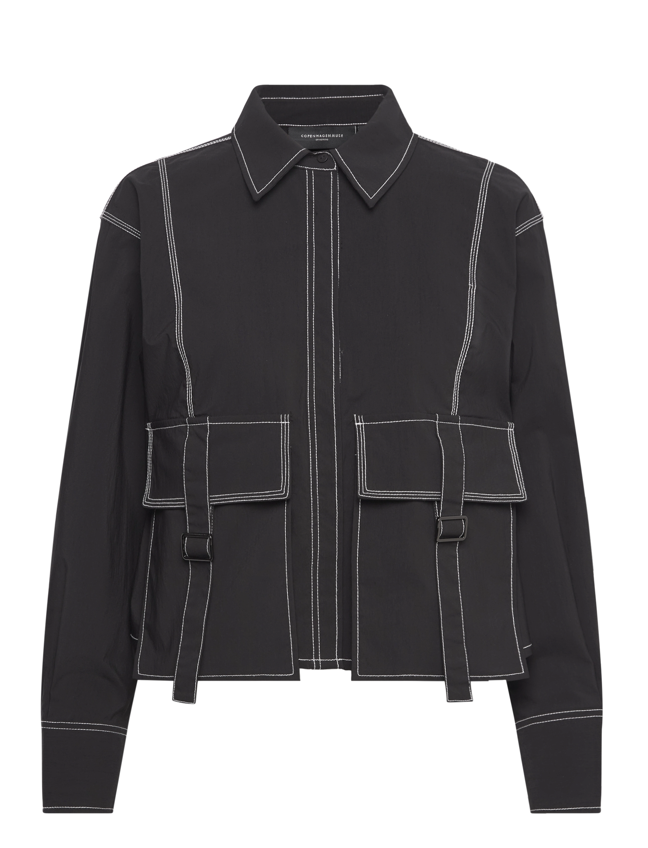 Copenhagen Muse - CMLUCY-SHIRT - paitatakit - black - 0