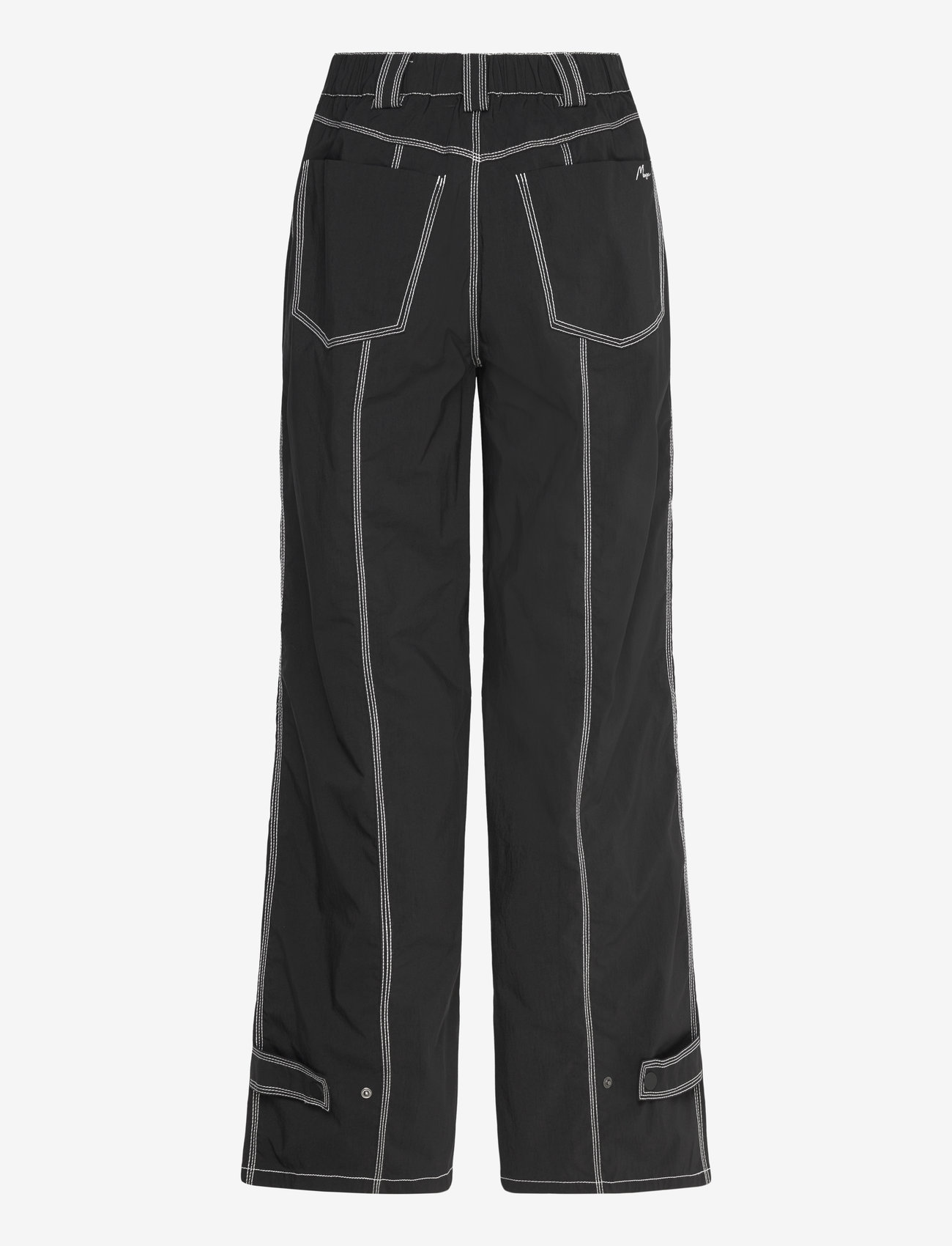 Copenhagen Muse - CMLUCY-PANTS - laia säärega püksid - black - 1