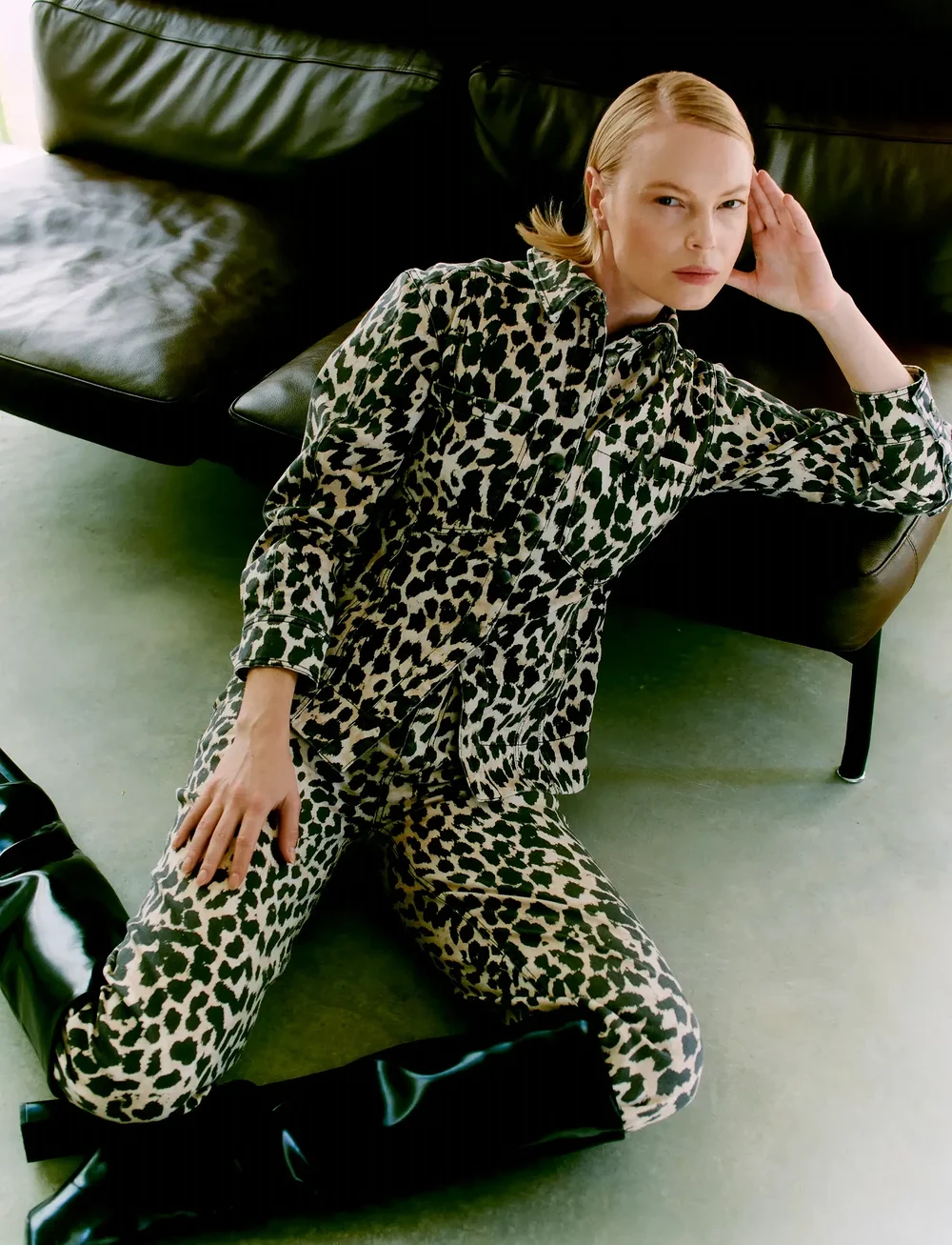 Copenhagen Muse - CMLEORA-JEANS - straight jeans - winter twig w. black - 0