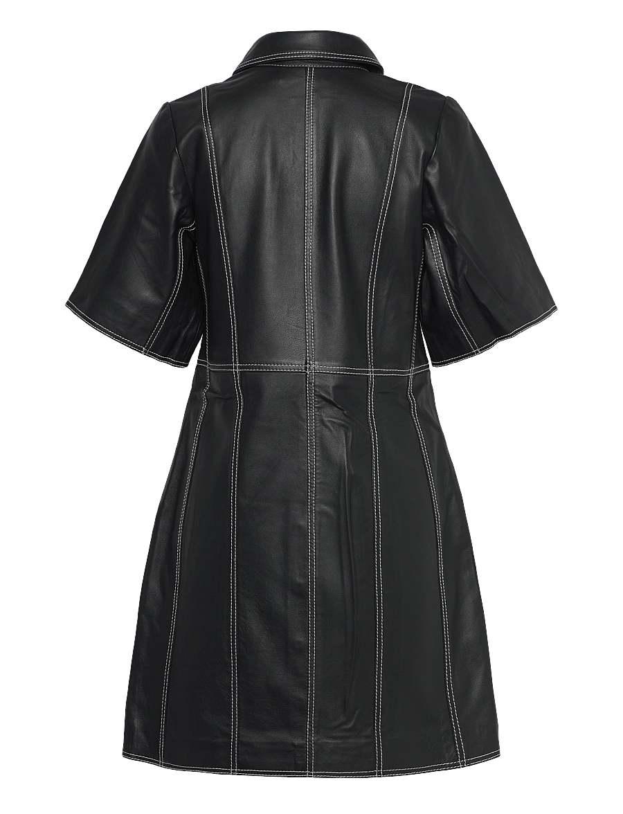 Copenhagen Muse - CMROYAL-DRESS - skjortklänningar - black - 2