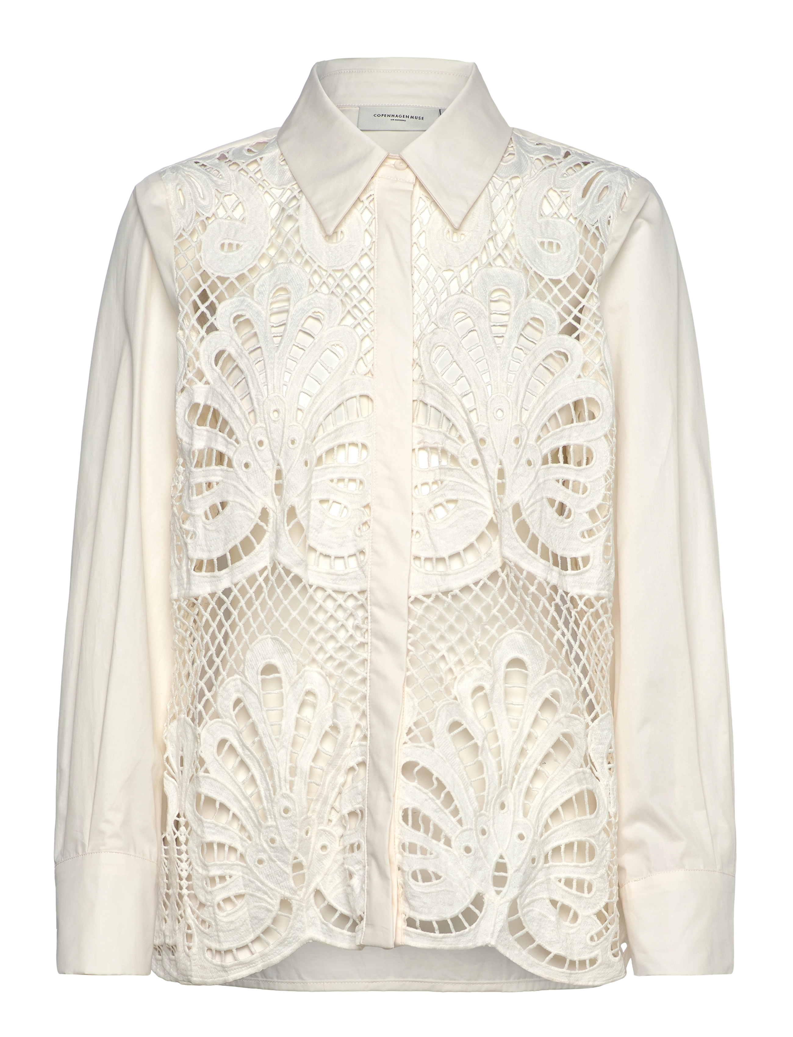 Copenhagen Muse CMSHIRLEY-SHIRT - Transitional Layering - JET STREAM / cream
