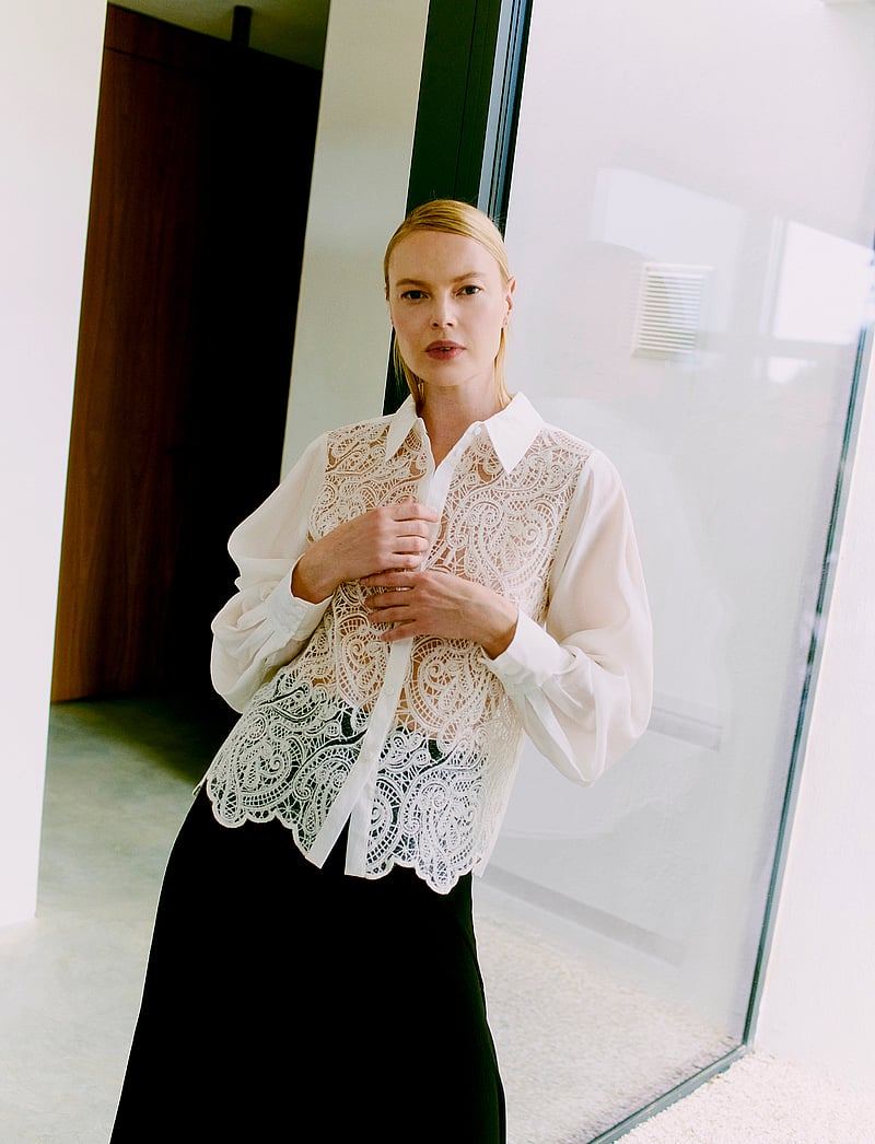 Copenhagen Muse - CMSHIRLEY-SHIRT - langærmede skjorter - jet stream - 0