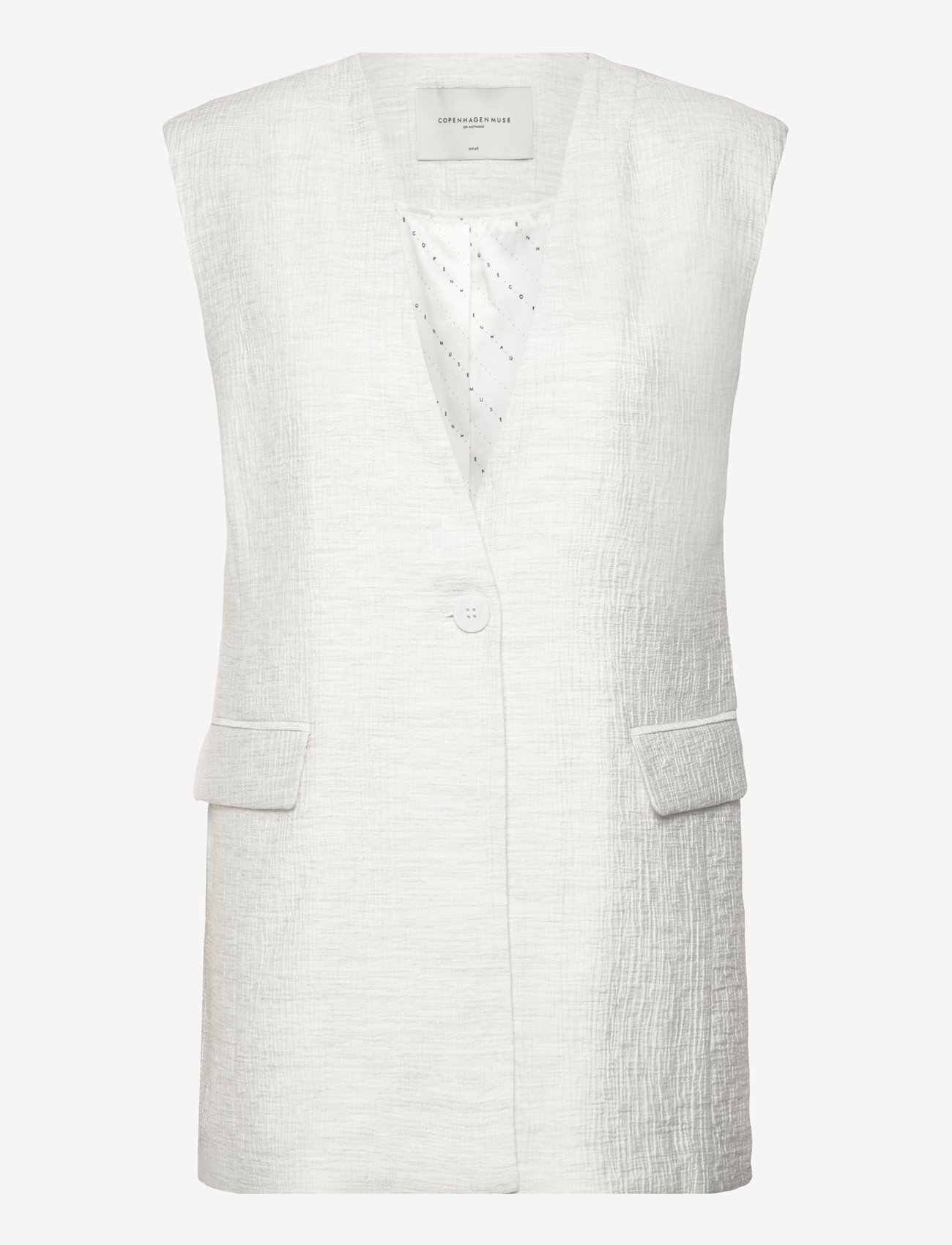 Copenhagen Muse - CMBRIE-WAISTCOAT - kamizelki - jet stream - 0