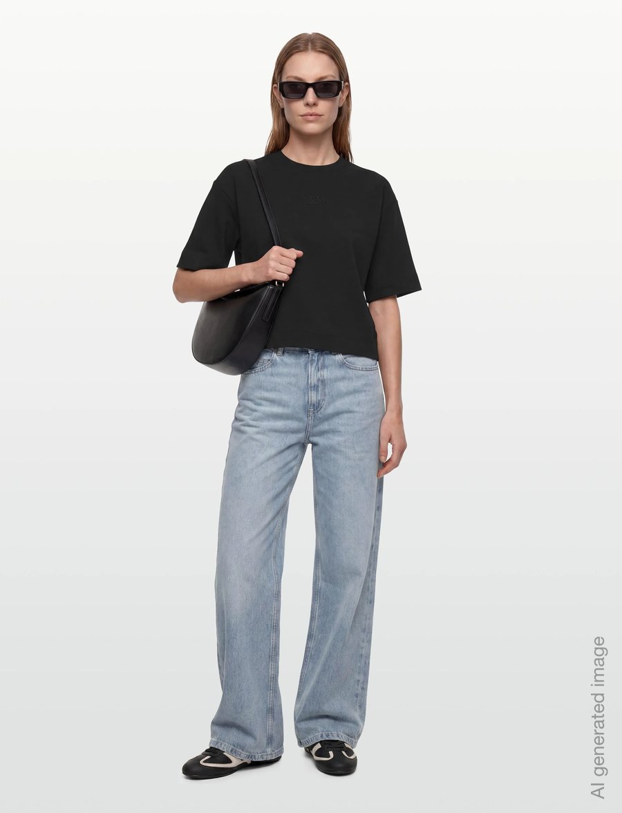 Copenhagen Muse - CMMUSE-TEE - t-shirts - black - 0