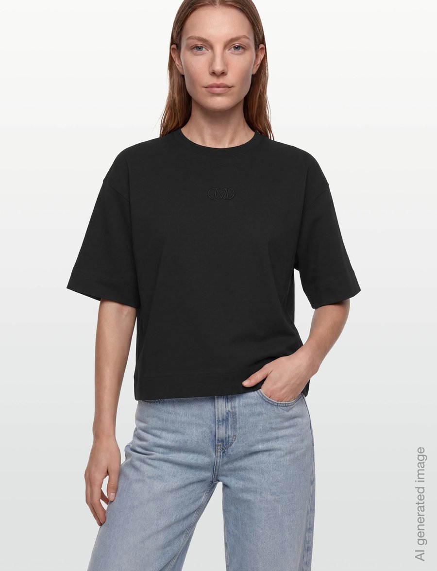Copenhagen Muse - CMMUSE-TEE - t-shirts - black - 3