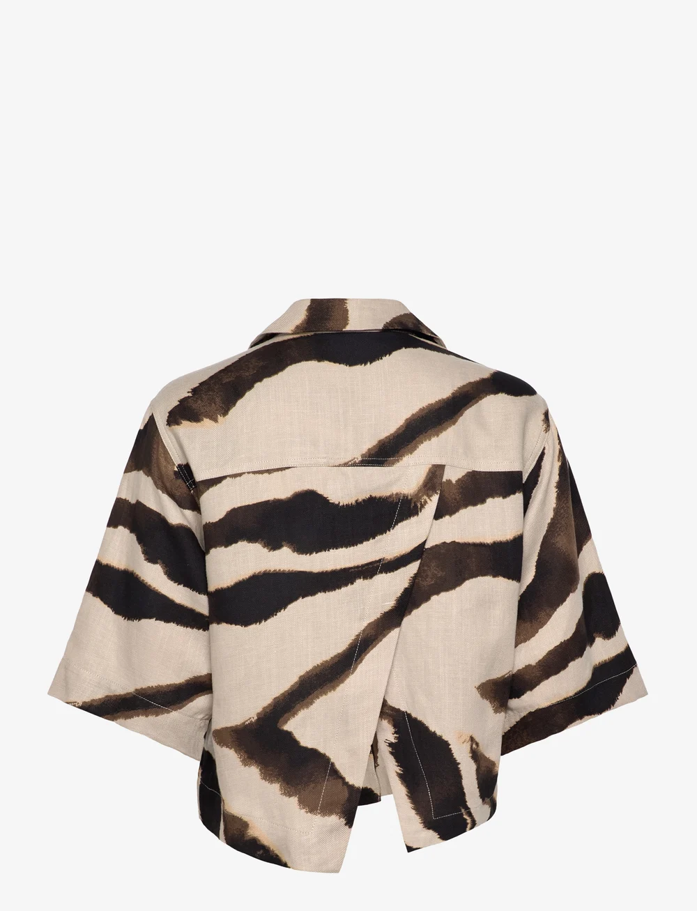 Copenhagen Muse - CMNATULI-SHIRT - linased särgid - peyote w. black - 2