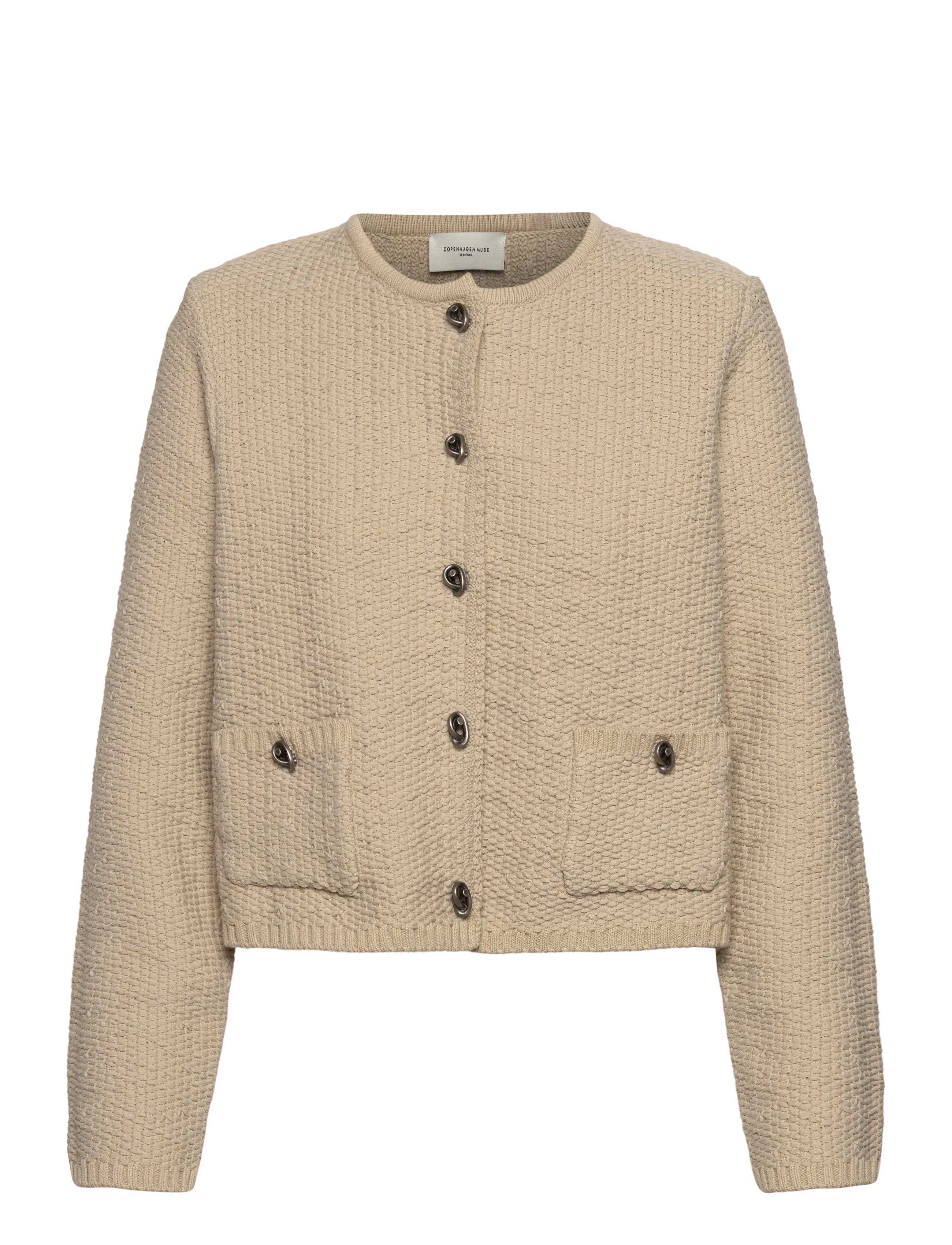 Copenhagen Muse CMFIONA-CARDIGAN - Tøj - PEYOTE / beige