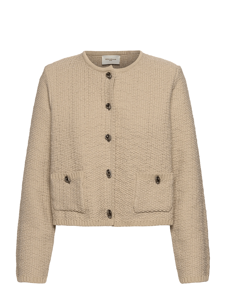 Copenhagen Muse - CMFIONA-CARDIGAN - cardigans - peyote - 0
