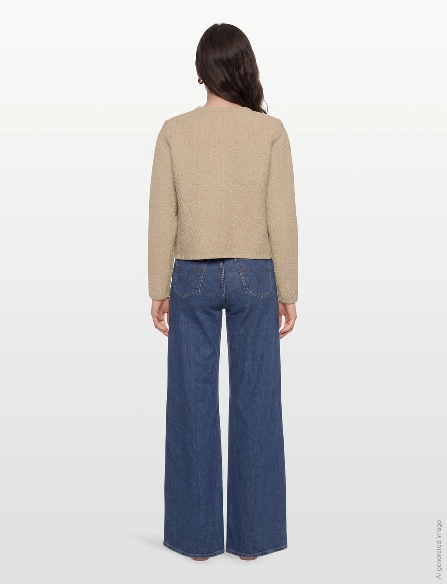 Copenhagen Muse - CMFIONA-CARDIGAN - cardigans - peyote - 4