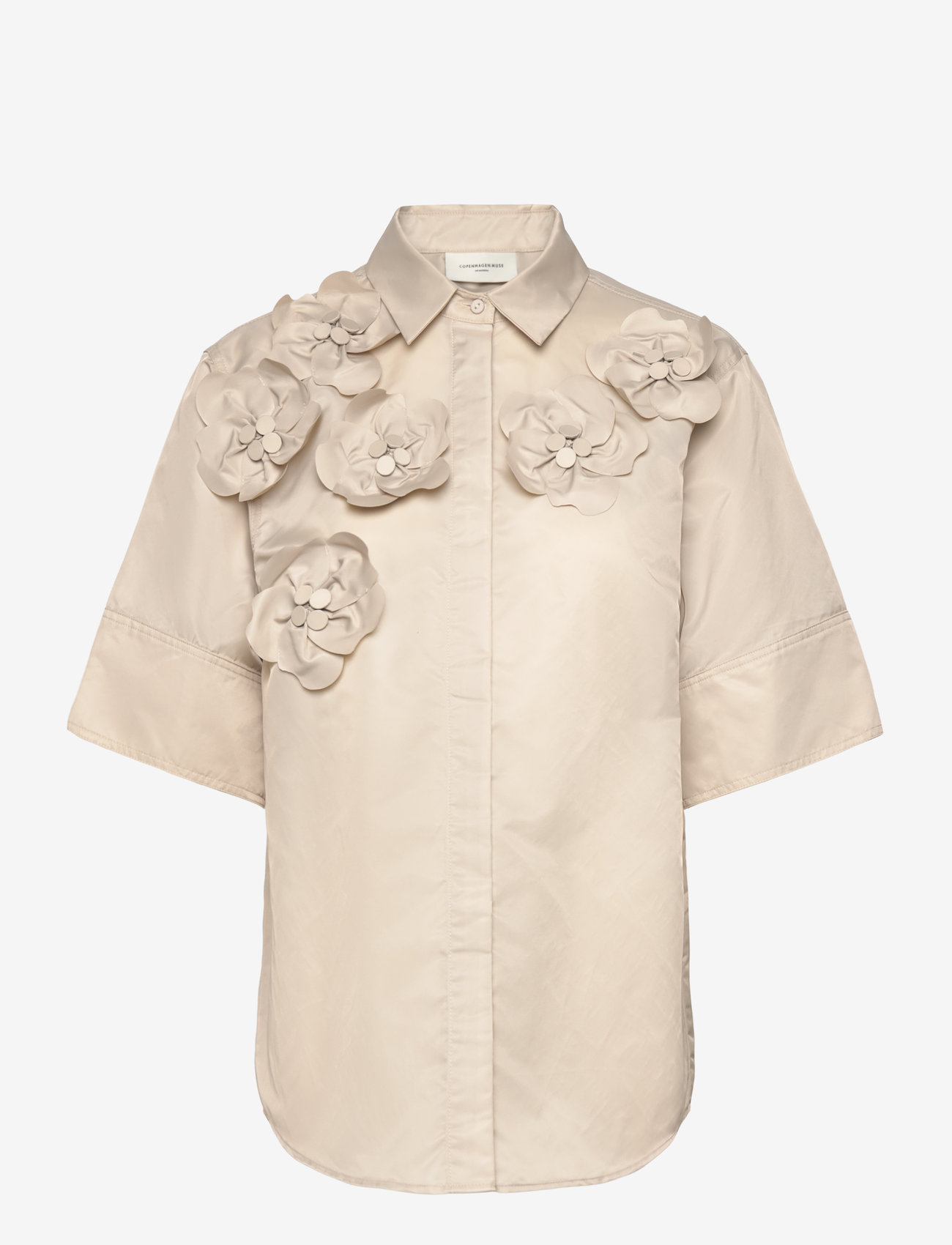 Copenhagen Muse - CMSIMI-SHIRT - short-sleeved shirts - peyote - 1