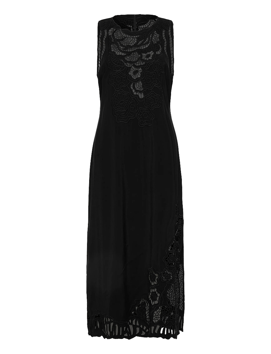 Copenhagen Muse - CMMADELYN-DRESS - sukienki do kolan i midi - black - 0