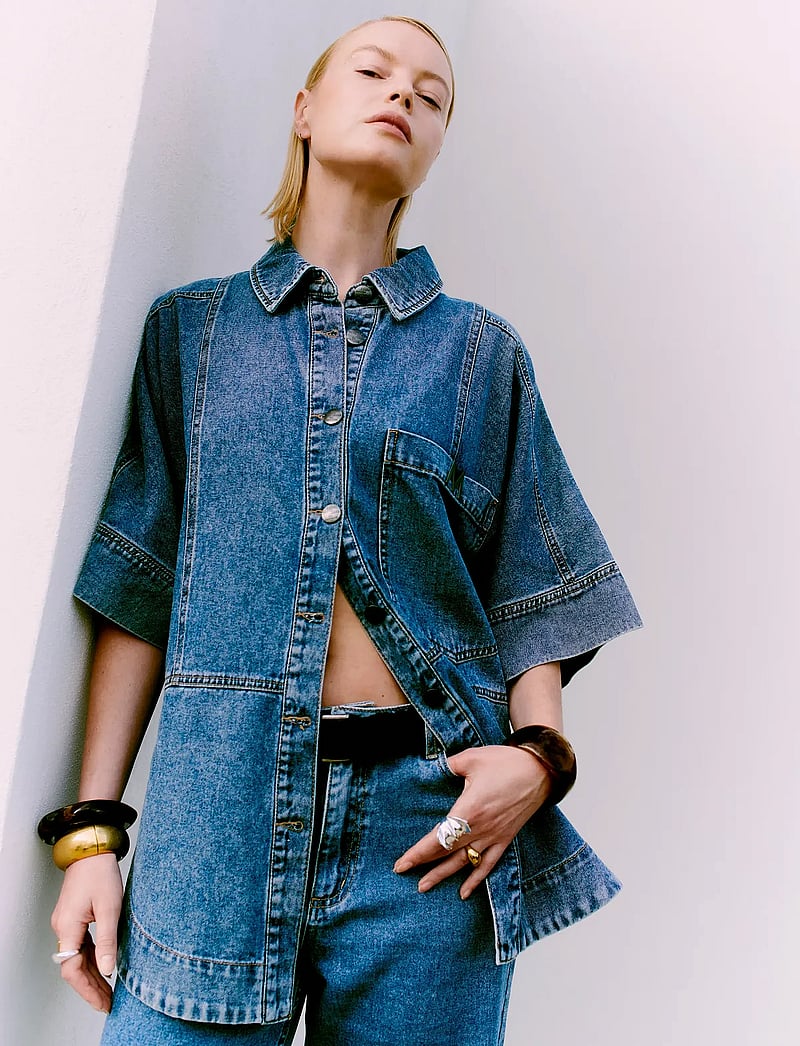 Copenhagen Muse - CMJEYCCE-SHIRT - jeanshemden - denim blue - 0