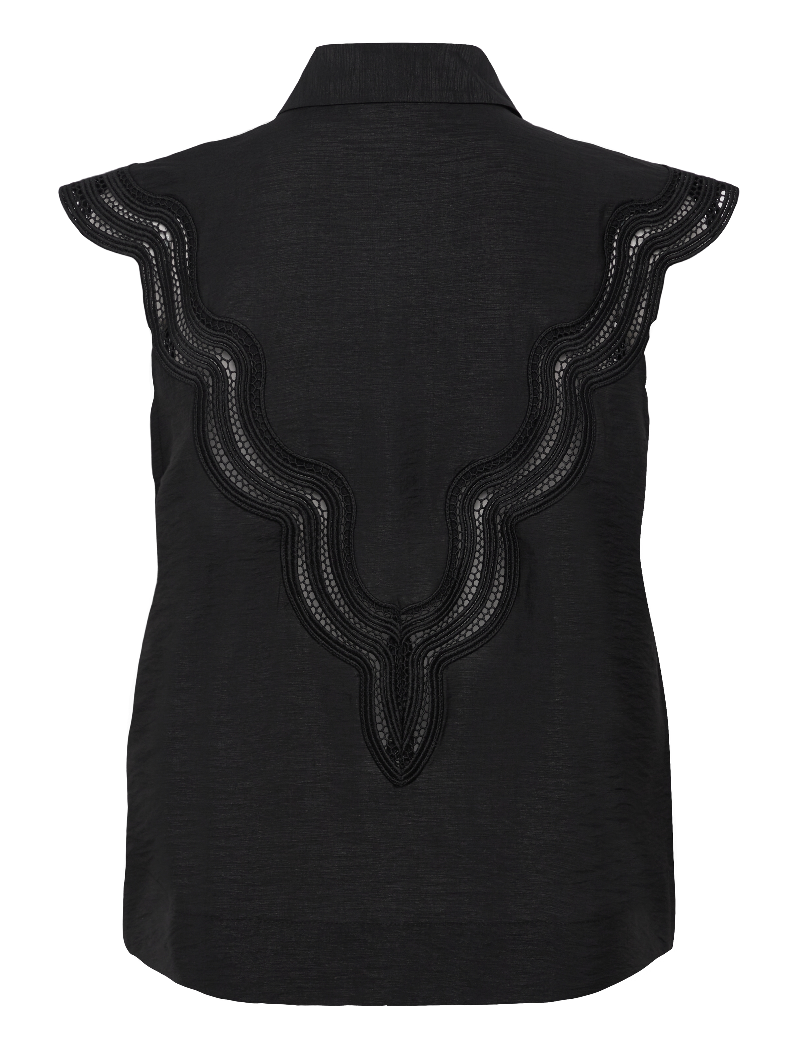 Copenhagen Muse - CMCOLE-SHIRT - kortärmade skjortor - black - 1