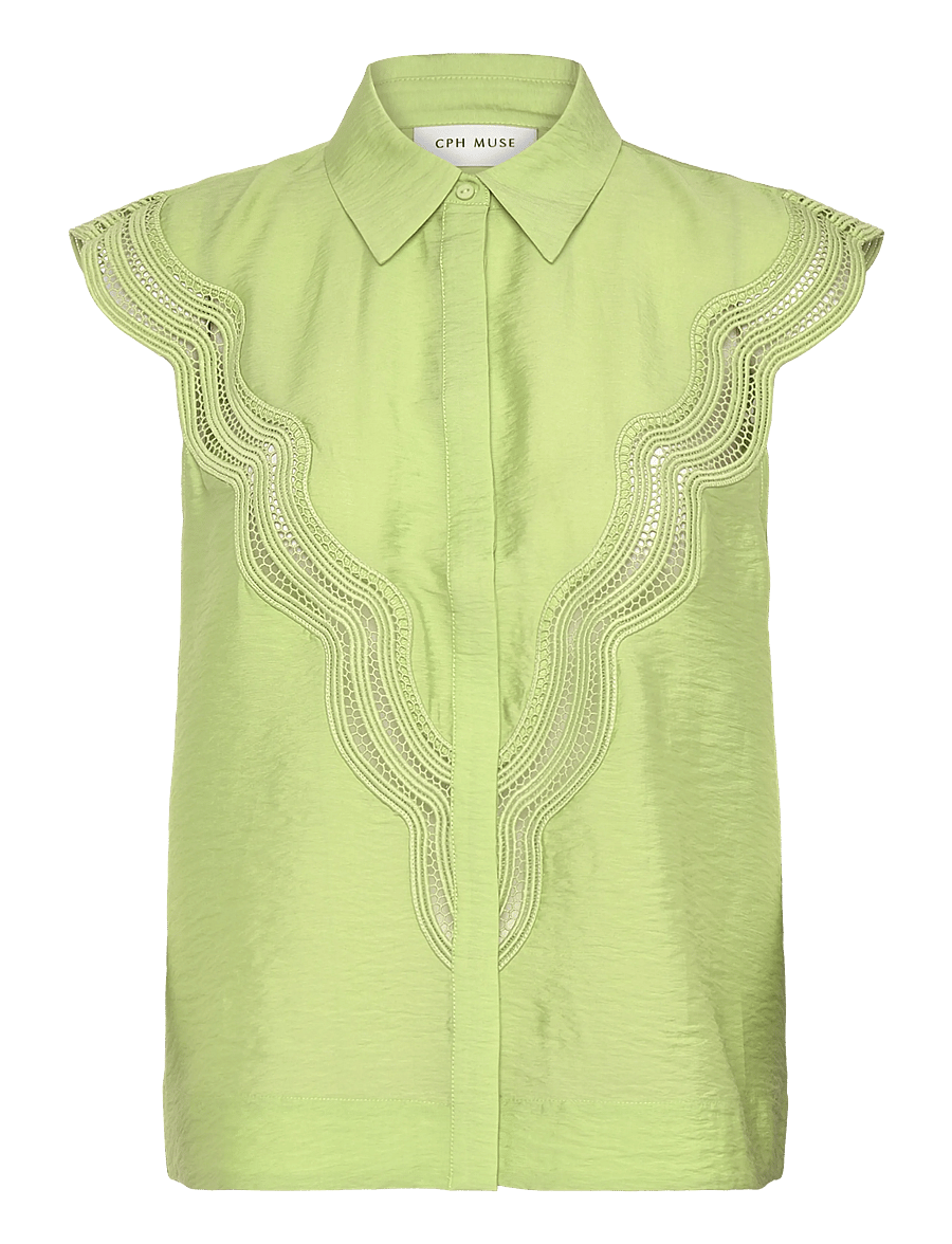 Copenhagen Muse - CMCOLE-SHIRT - short-sleeved shirts - margarita - 0
