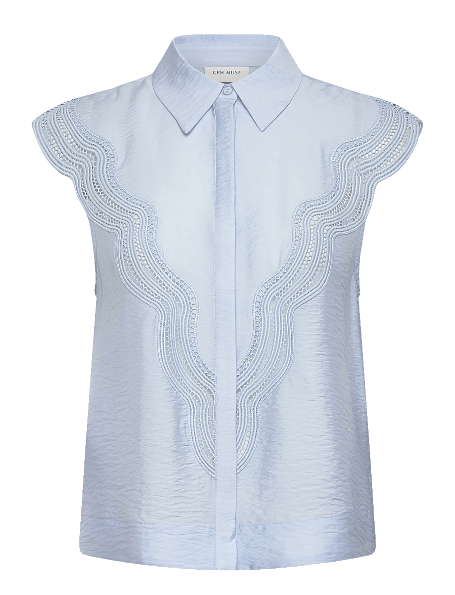 Copenhagen Muse - CMCOLE-SHIRT - short-sleeved shirts - skyway - 1