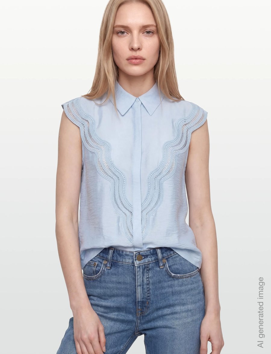 Copenhagen Muse - CMCOLE-SHIRT - short-sleeved shirts - skyway - 3