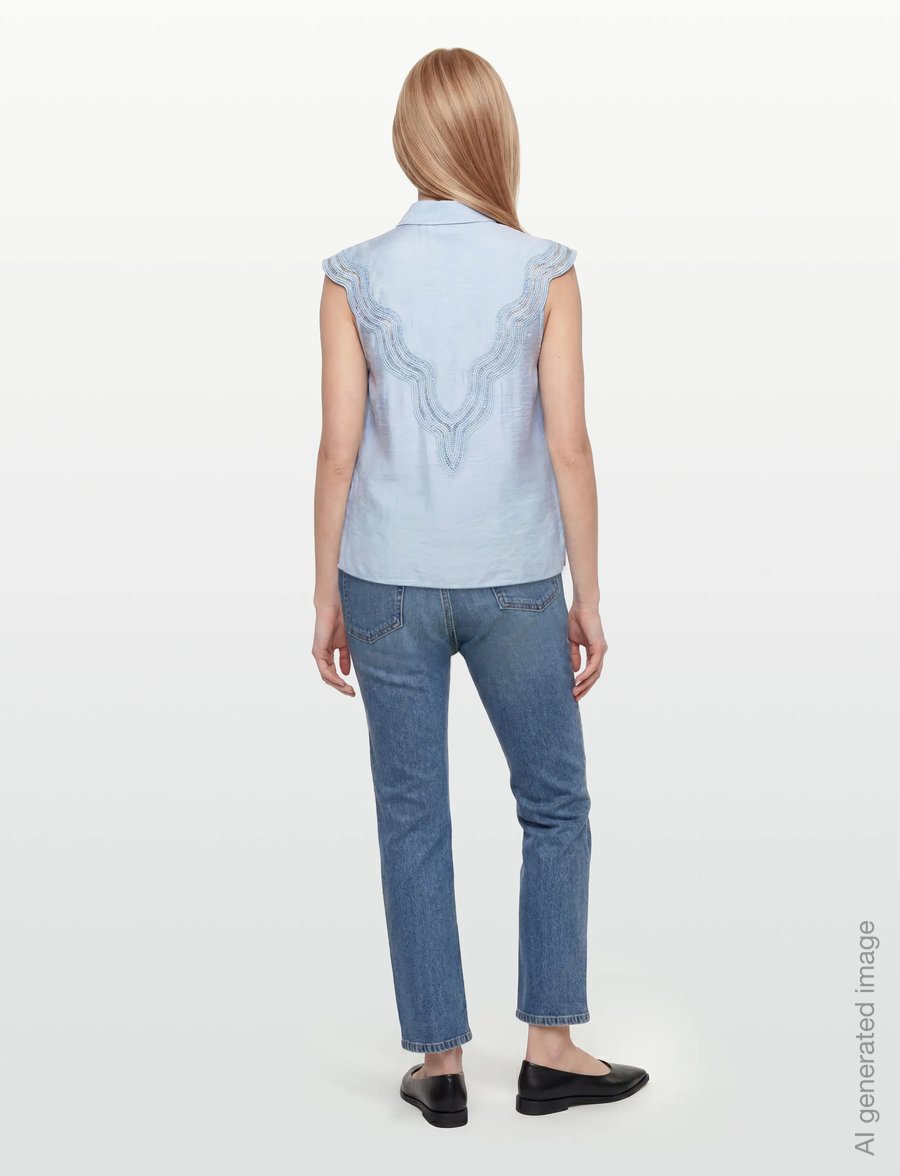 Copenhagen Muse - CMCOLE-SHIRT - lühikeste varrukatega särgid - skyway - 4