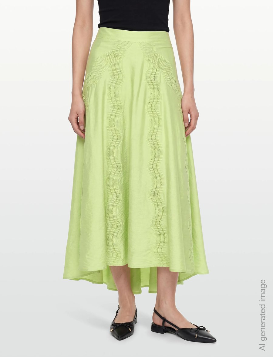 Copenhagen Muse - CMCOLE-SKIRT - midiseelikud - margarita - 3