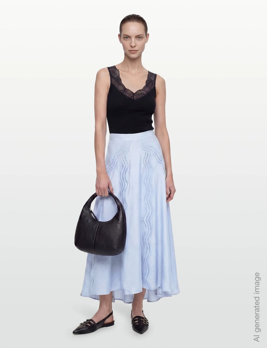 Copenhagen Muse - CMCOLE-SKIRT - midiseelikud - skyway - 0