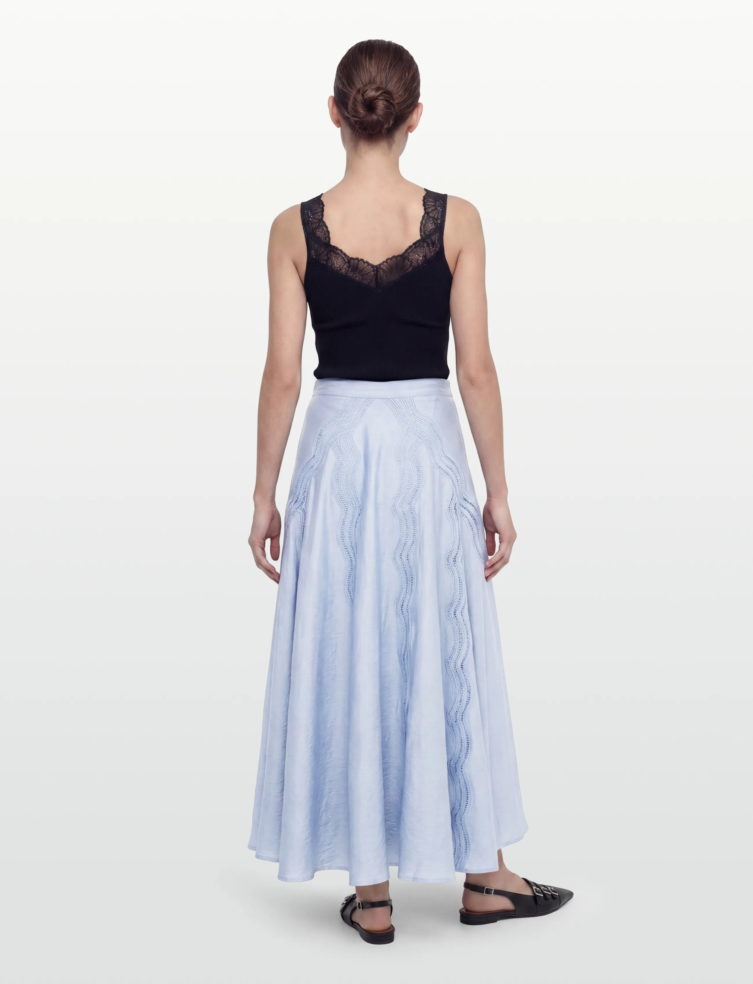 Copenhagen Muse - CMCOLE-SKIRT - midi nederdele - skyway - 4