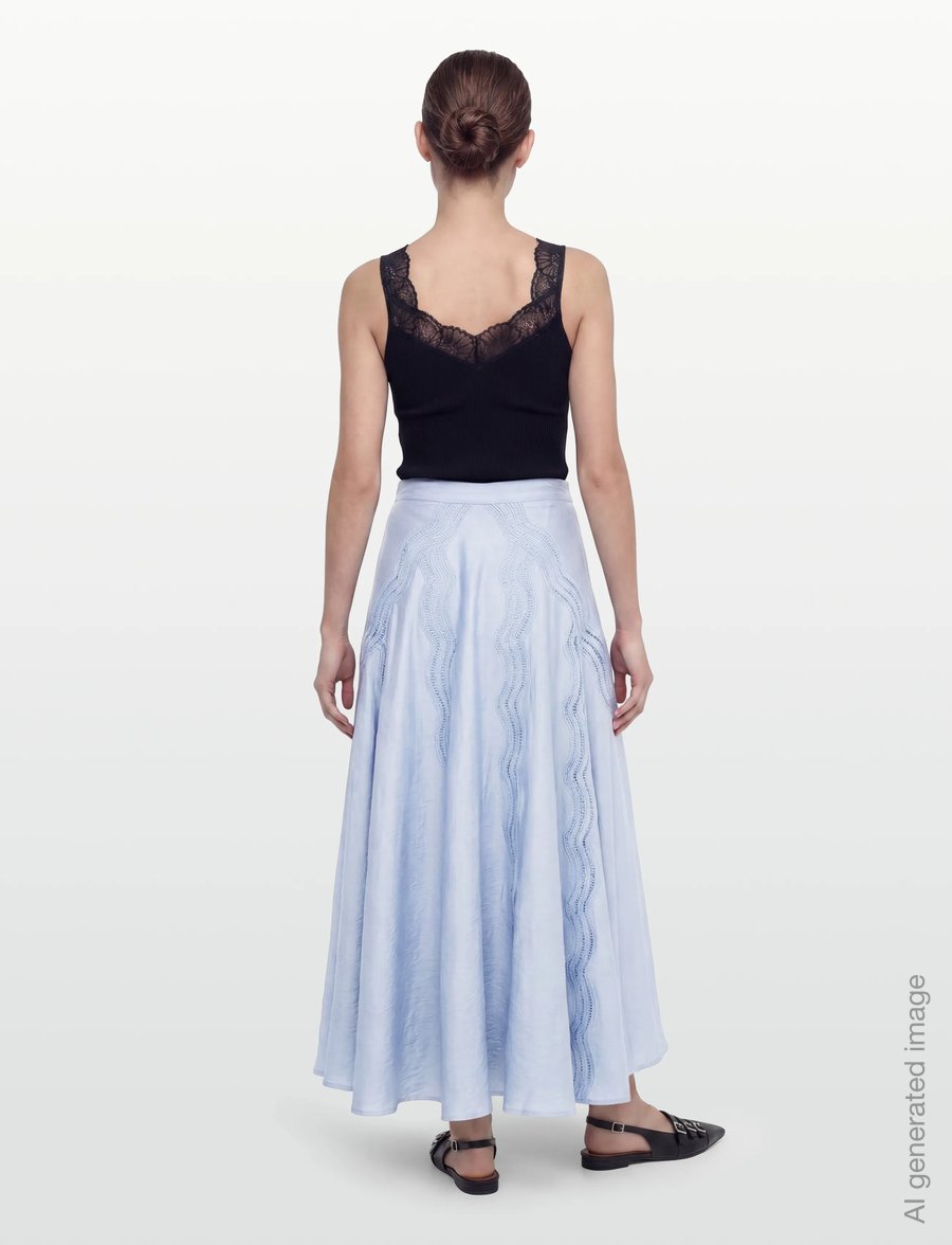 Copenhagen Muse - CMCOLE-SKIRT - midiseelikud - skyway - 4