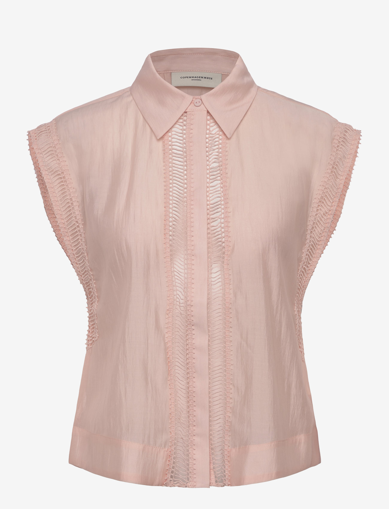 Copenhagen Muse - CMMOLLY-SHIRT - kortærmede skjorter - silver peony - 0