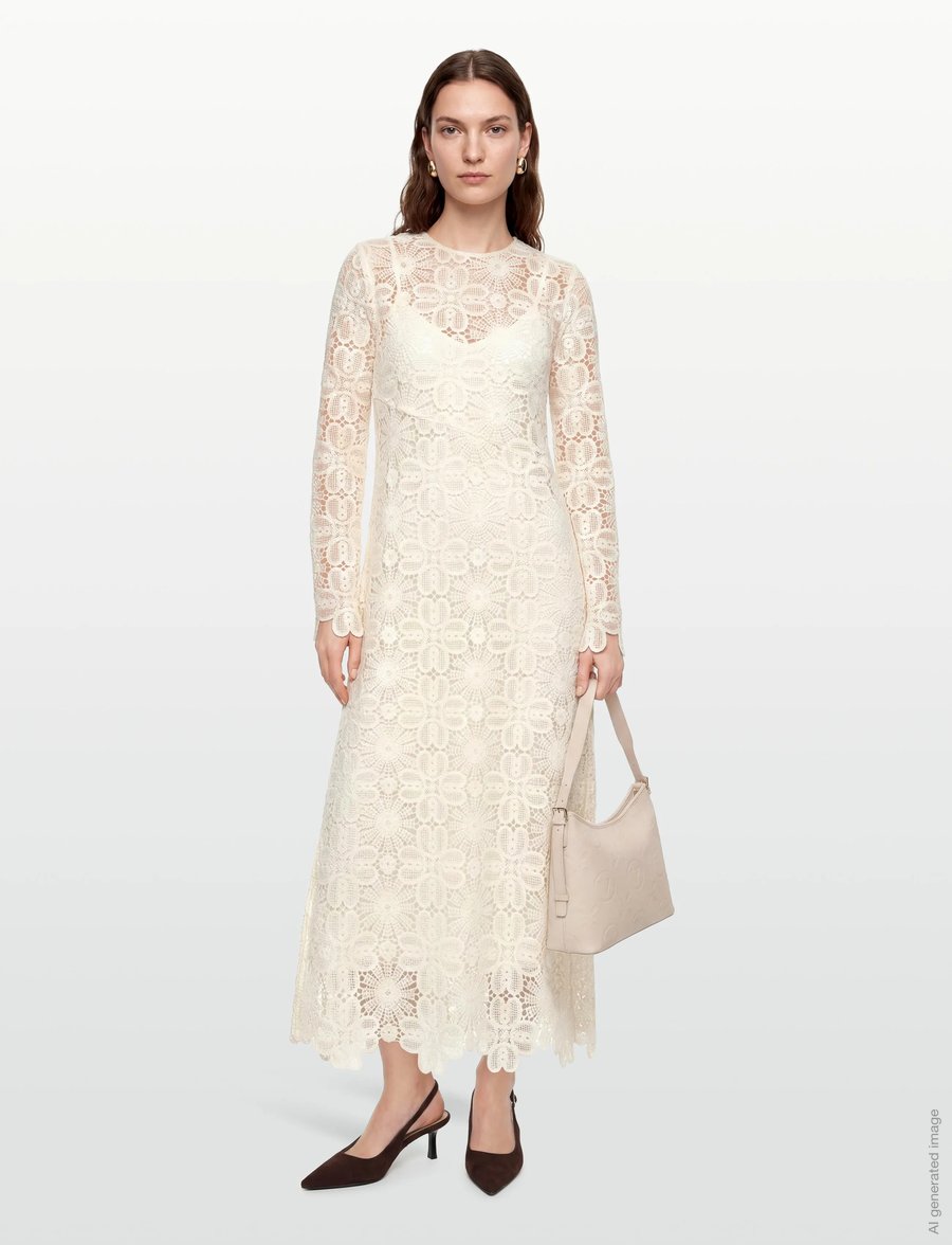 Copenhagen Muse - CMVILJA-DRESS - spitzenkleider - jet stream - 0