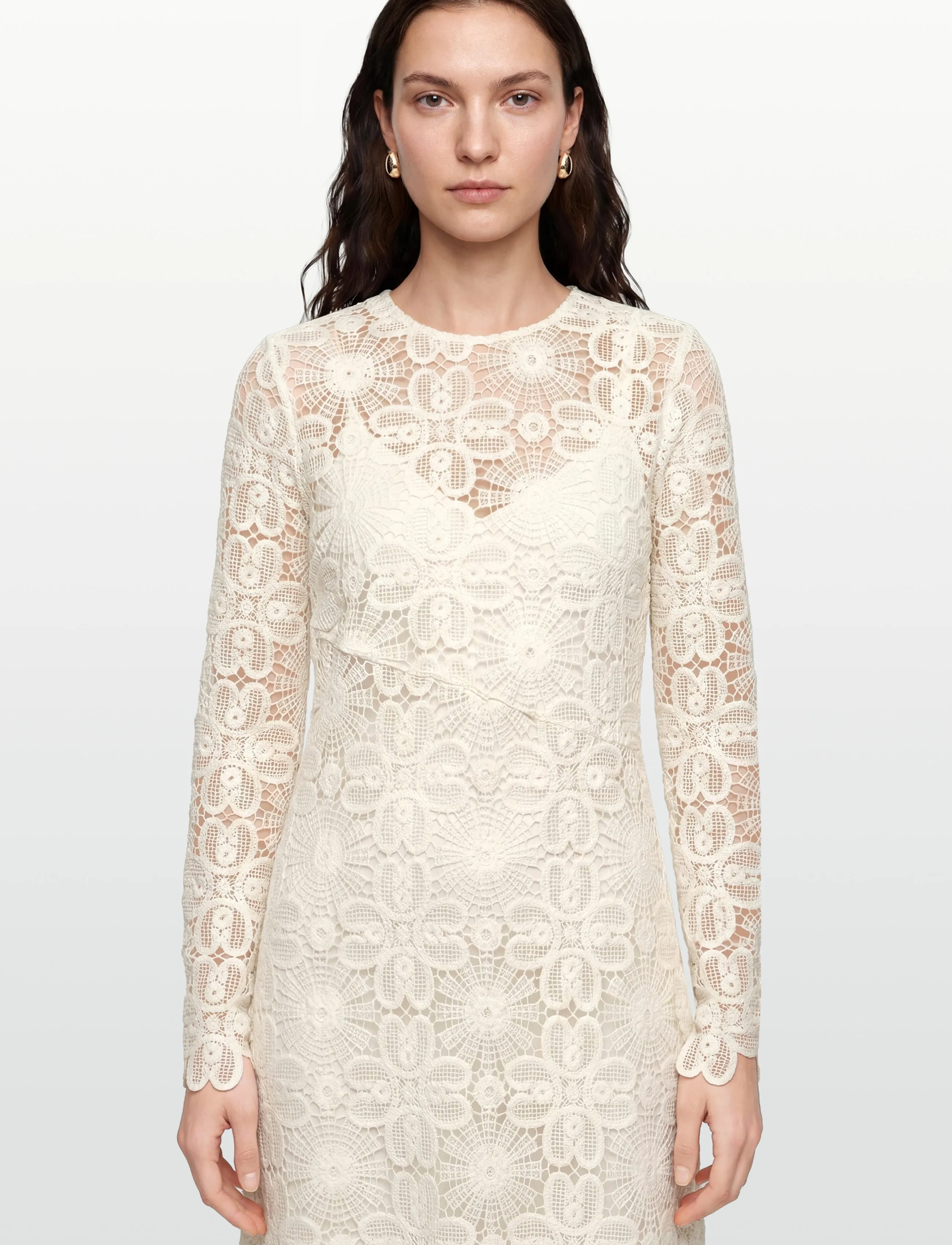 Copenhagen Muse - CMVILJA-DRESS - lace dresses - jet stream - 4