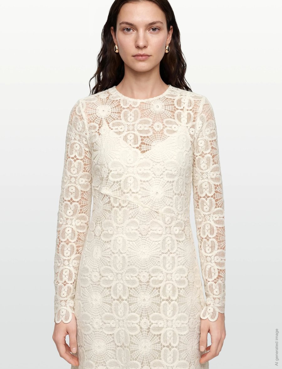 Copenhagen Muse - CMVILJA-DRESS - spitzenkleider - jet stream - 4