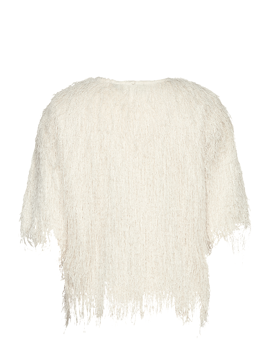 Copenhagen Muse - CMFALLON-TEE - short-sleeved blouses - jet stream - 2