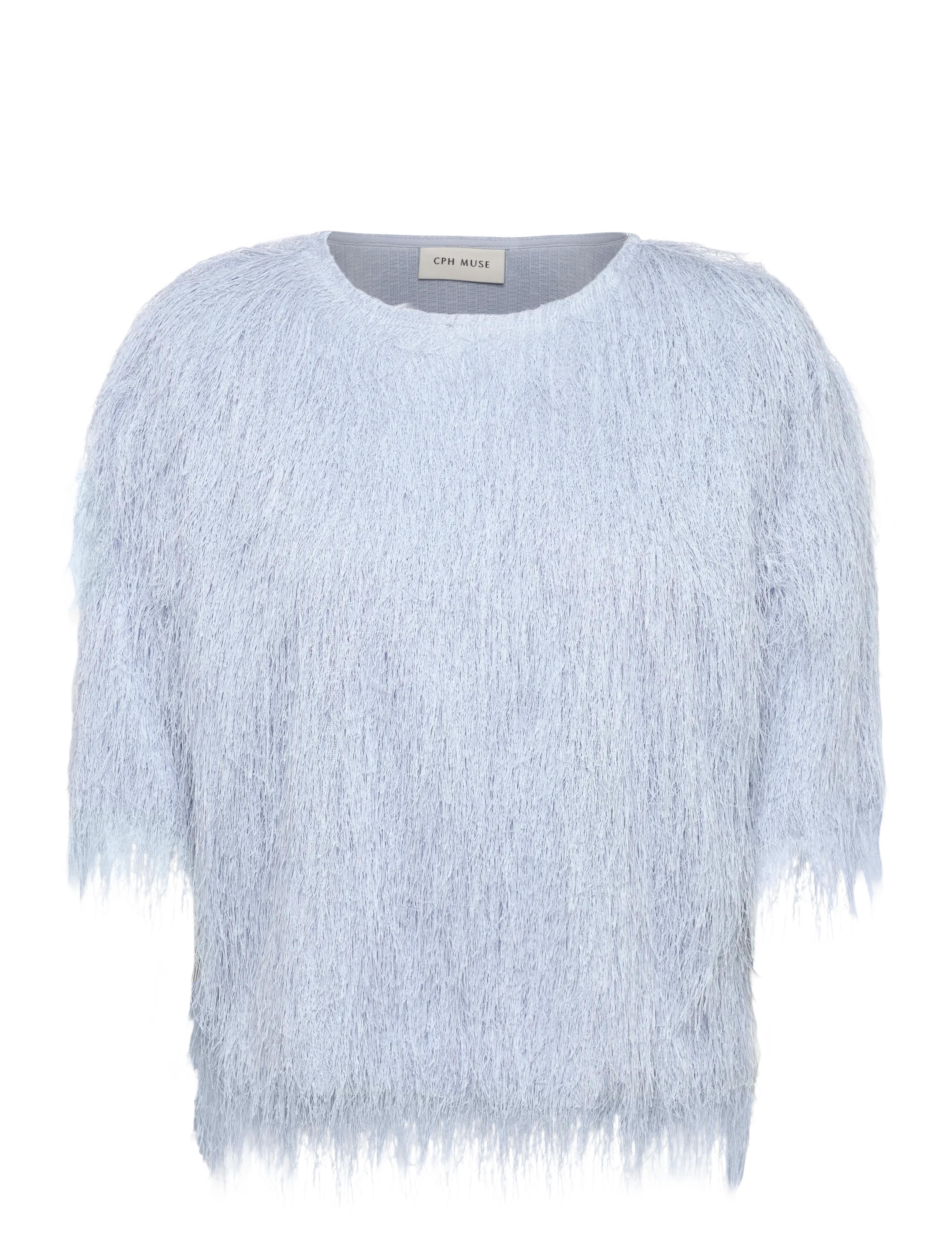 Copenhagen Muse - CMFALLON-TEE - short-sleeved blouses - skyway - 1