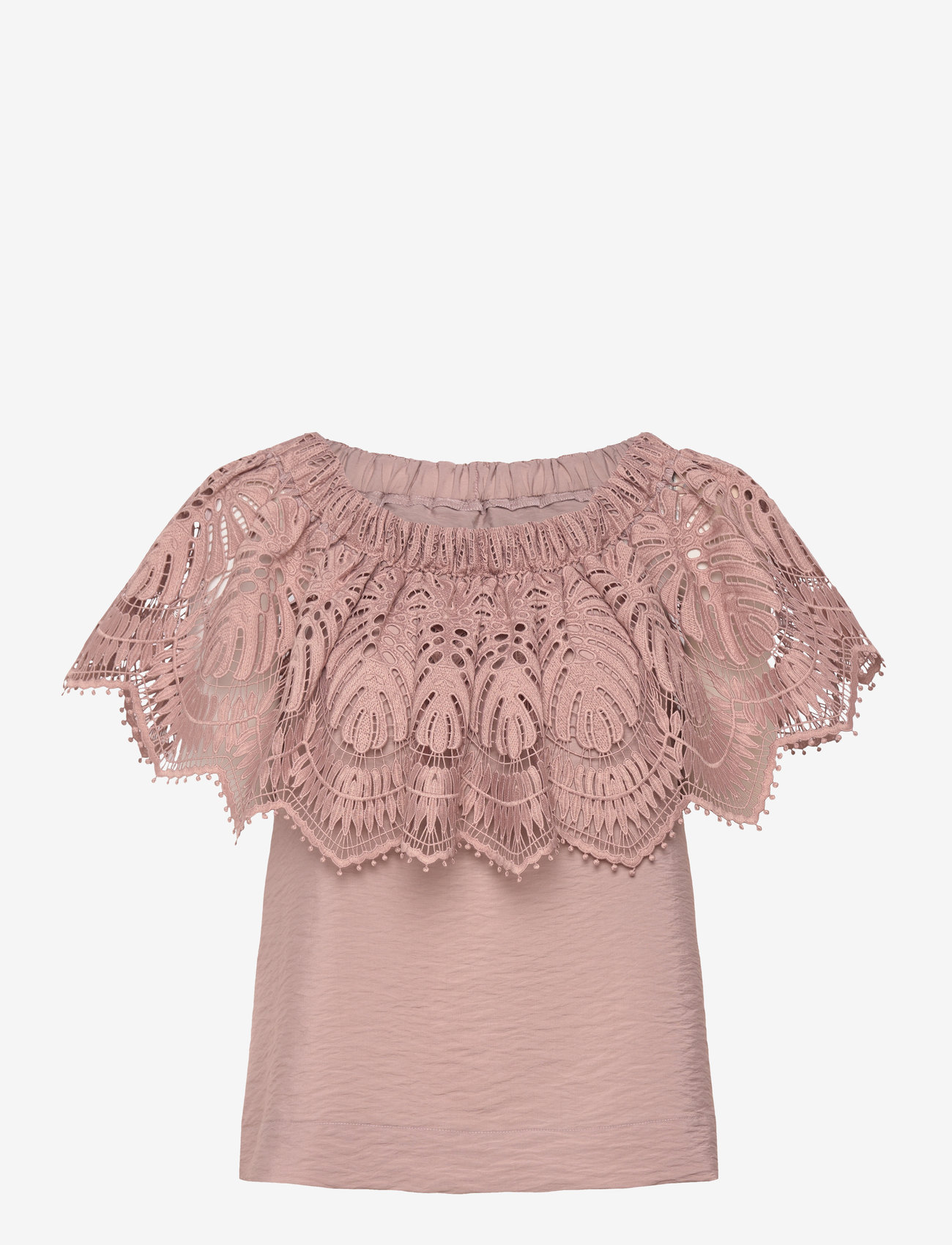 Copenhagen Muse - CMMOLLY-BLOUSE - kurzämlige blusen - fawn - 2