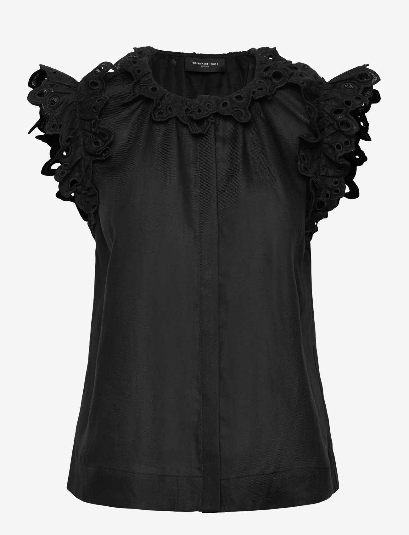 Copenhagen Muse - CMNATULI-SHIRT - Ärmellose blusen - black - 0