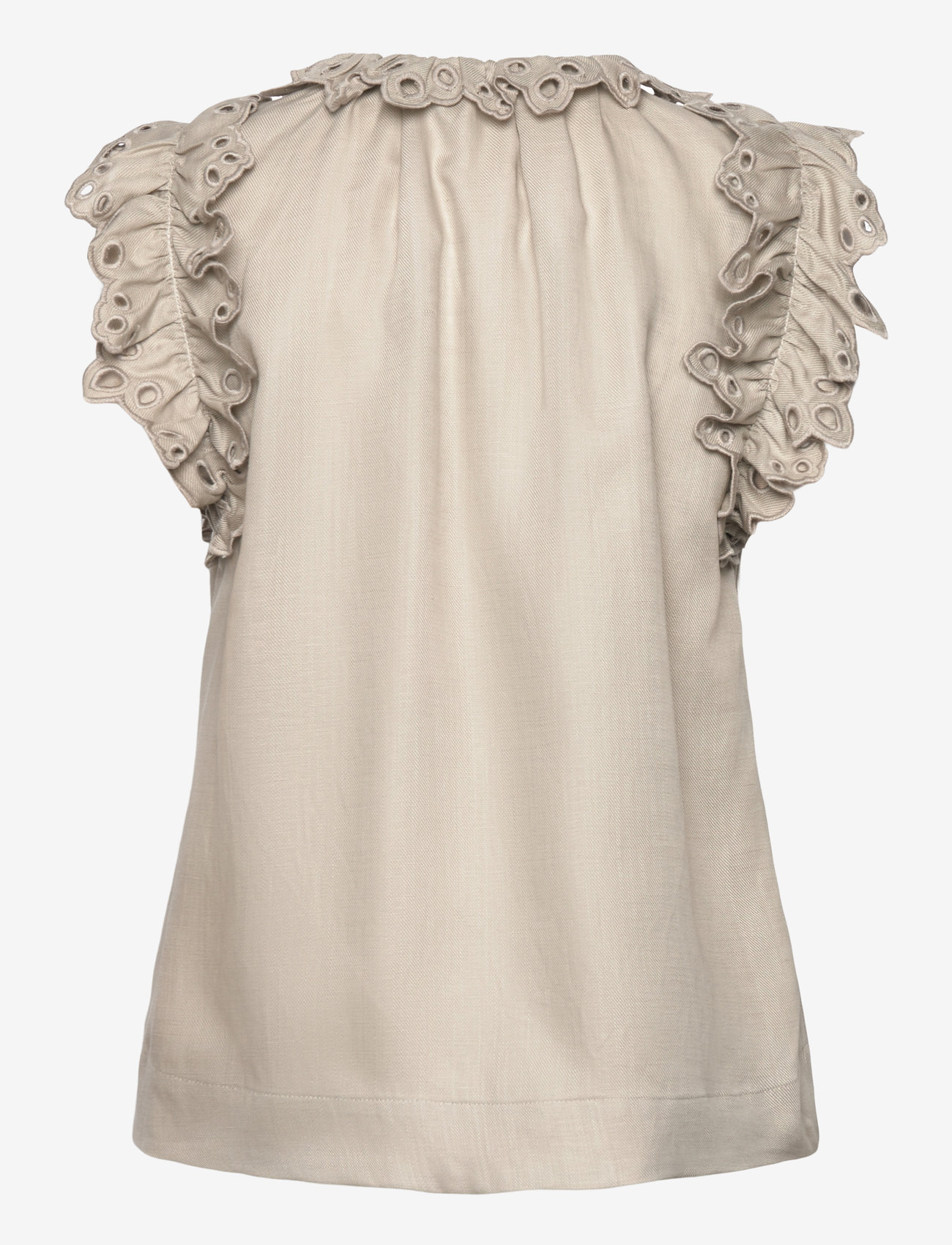 Copenhagen Muse - CMNATULI-SHIRT - Ærmeløse bluser - oyster gray - 2