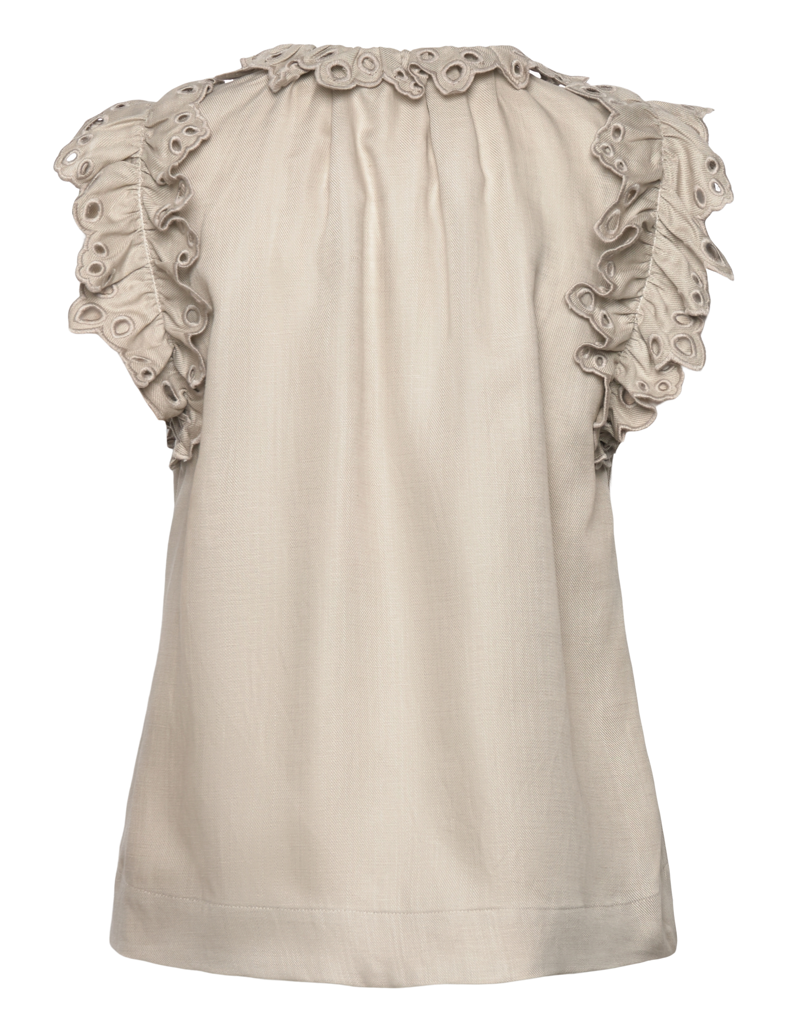 Copenhagen Muse - CMNATULI-SHIRT - Ærmeløse bluser - oyster gray - 2
