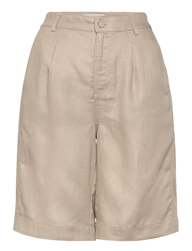 Copenhagen Muse - CMNATULI-SHORTS - leinen-shorts - oyster gray - 0