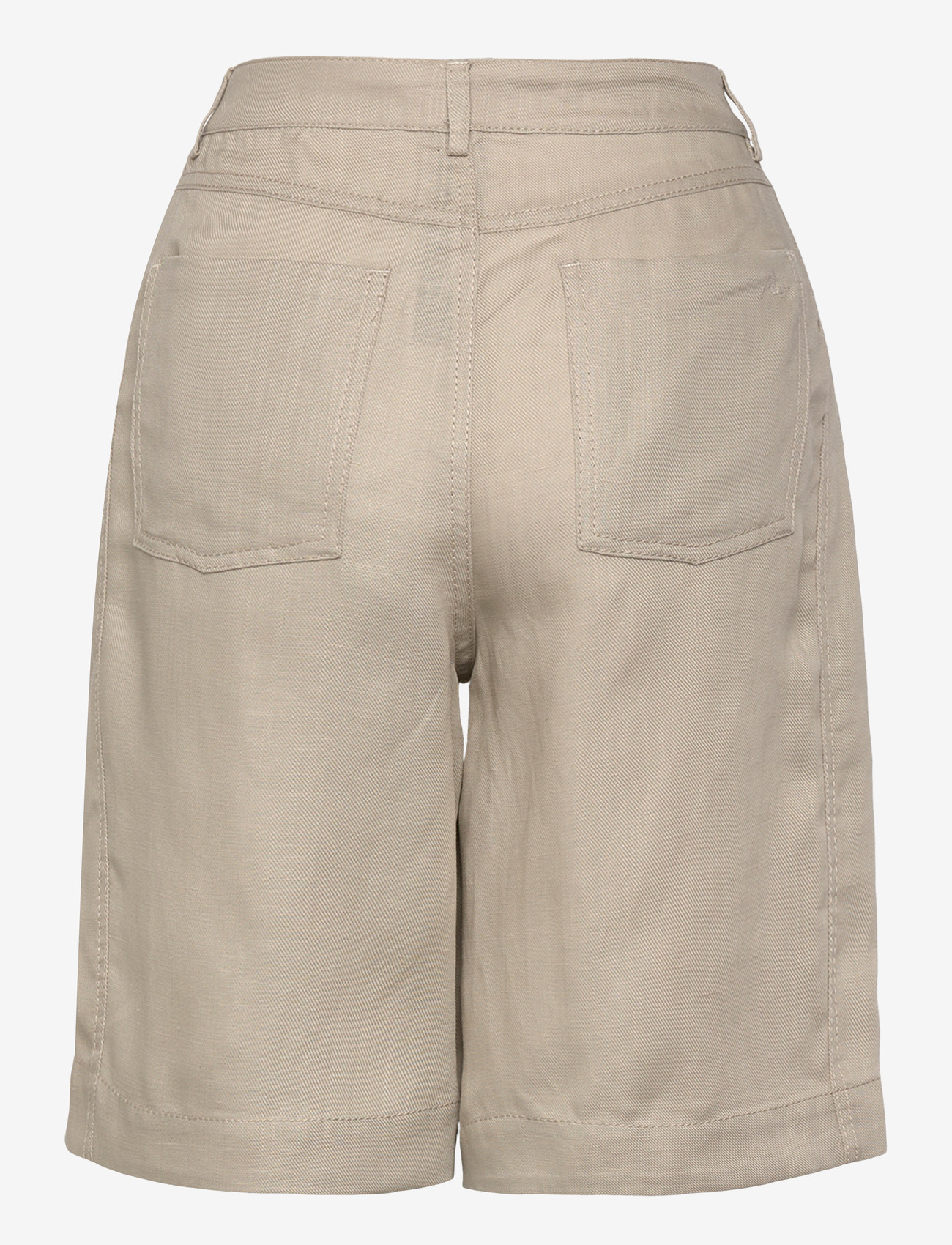 Copenhagen Muse - CMNATULI-SHORTS - linen shorts - oyster gray - 1