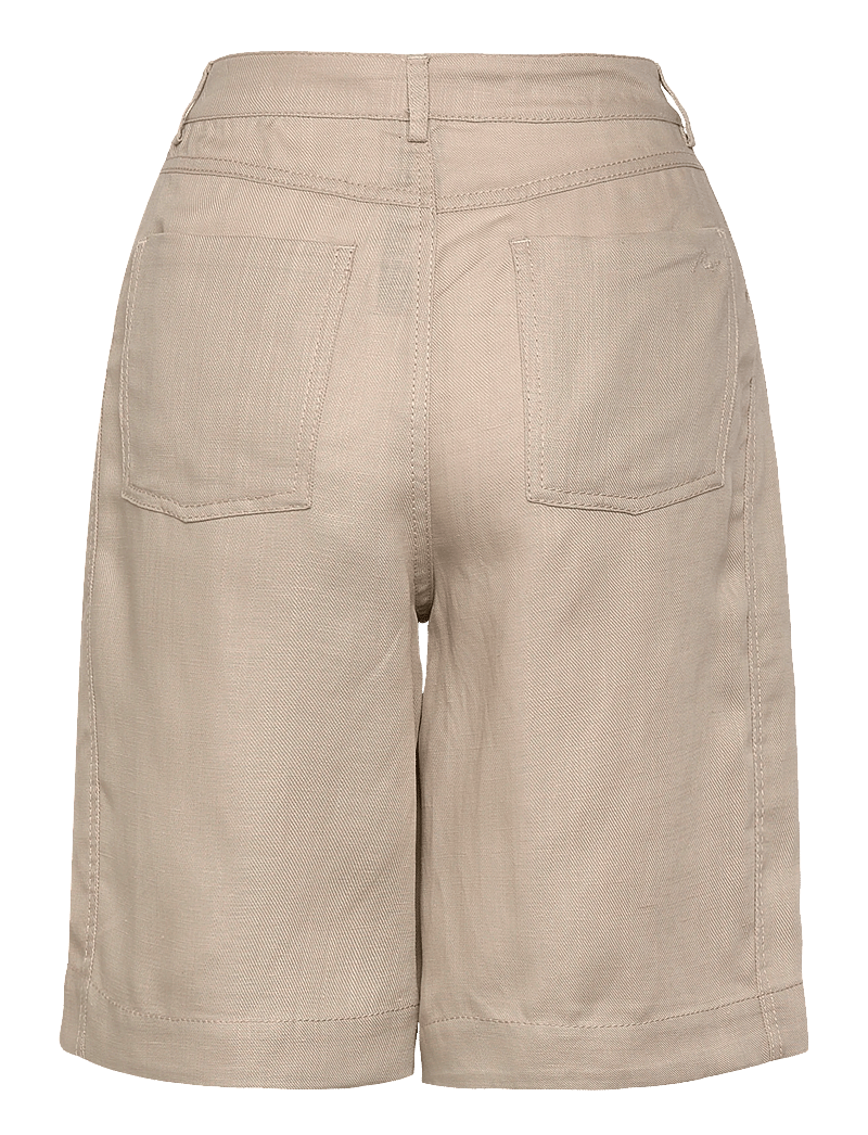 Copenhagen Muse - CMNATULI-SHORTS - leinen-shorts - oyster gray - 1