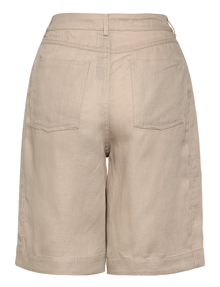 Copenhagen Muse - CMNATULI-SHORTS - leinen-shorts - oyster gray - 1