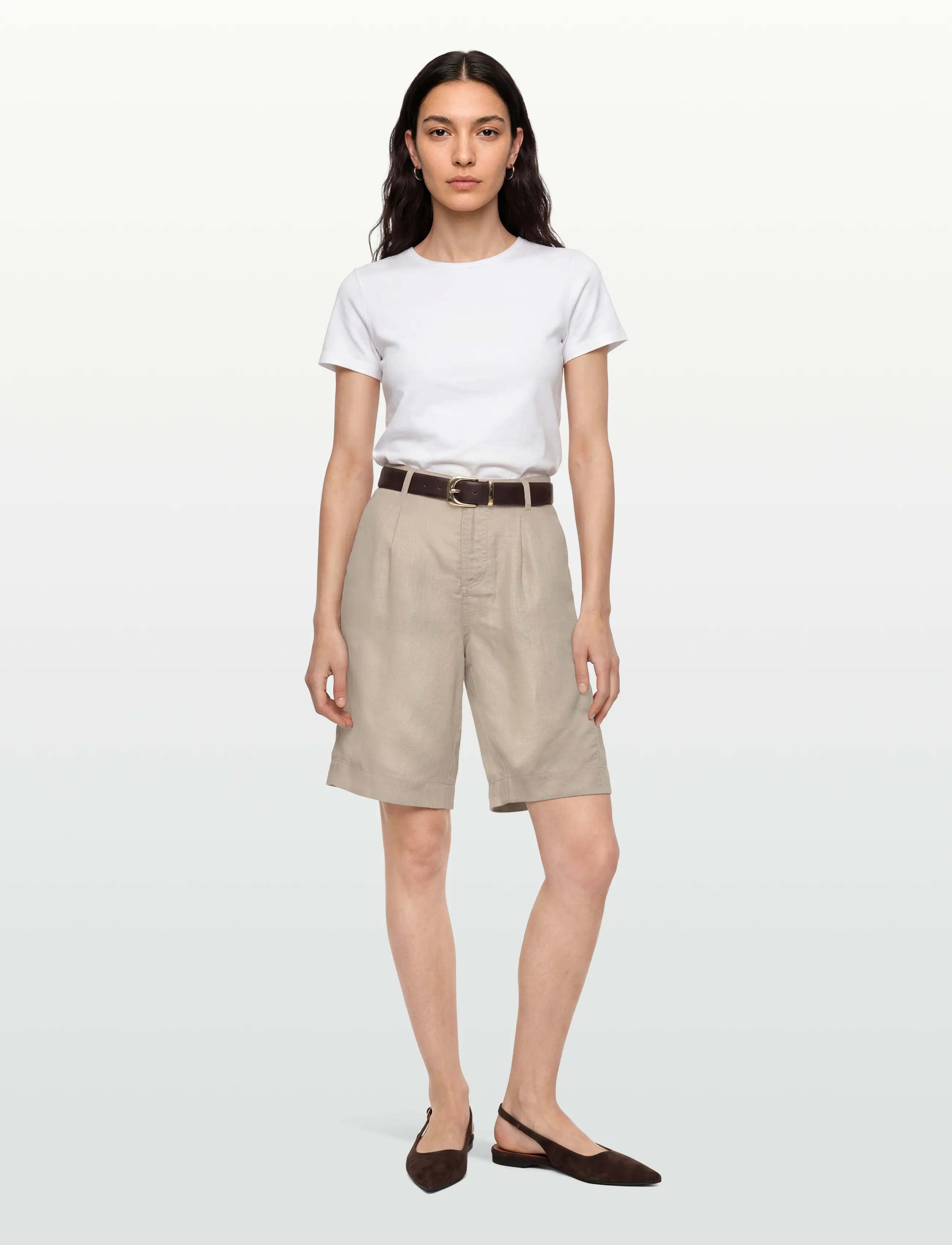 Copenhagen Muse - CMNATULI-SHORTS - bermudashorts - oyster gray - 0