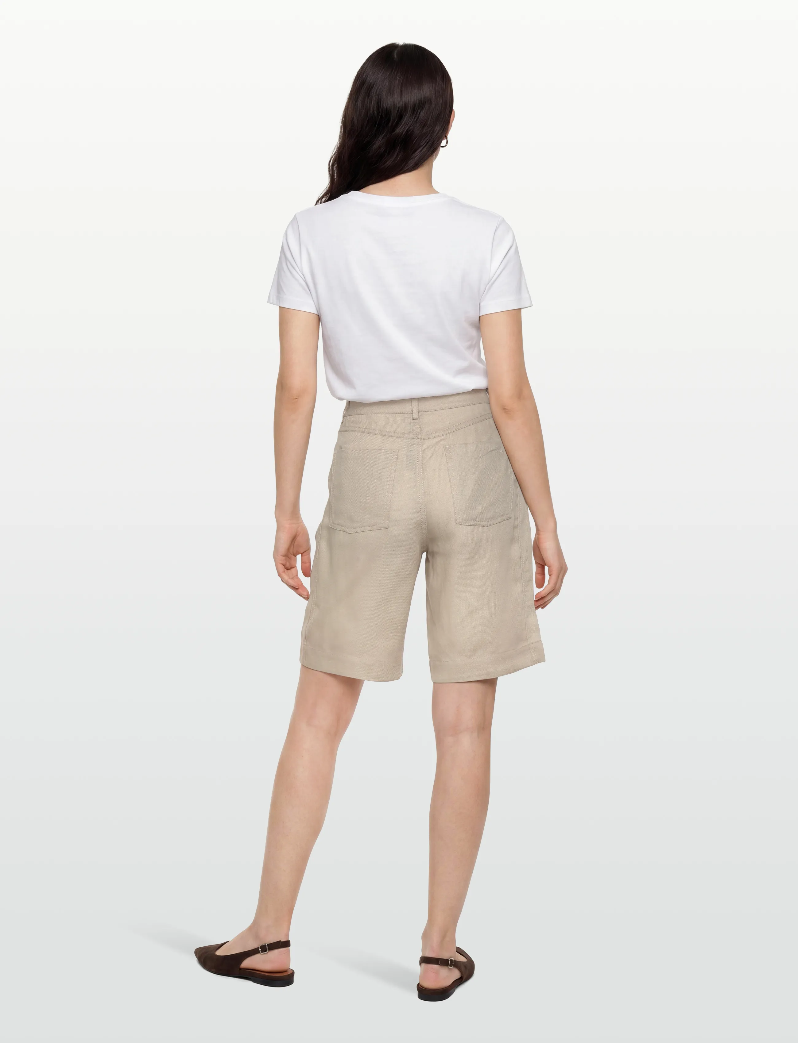 Copenhagen Muse - CMNATULI-SHORTS - bermudashorts - oyster gray - 4