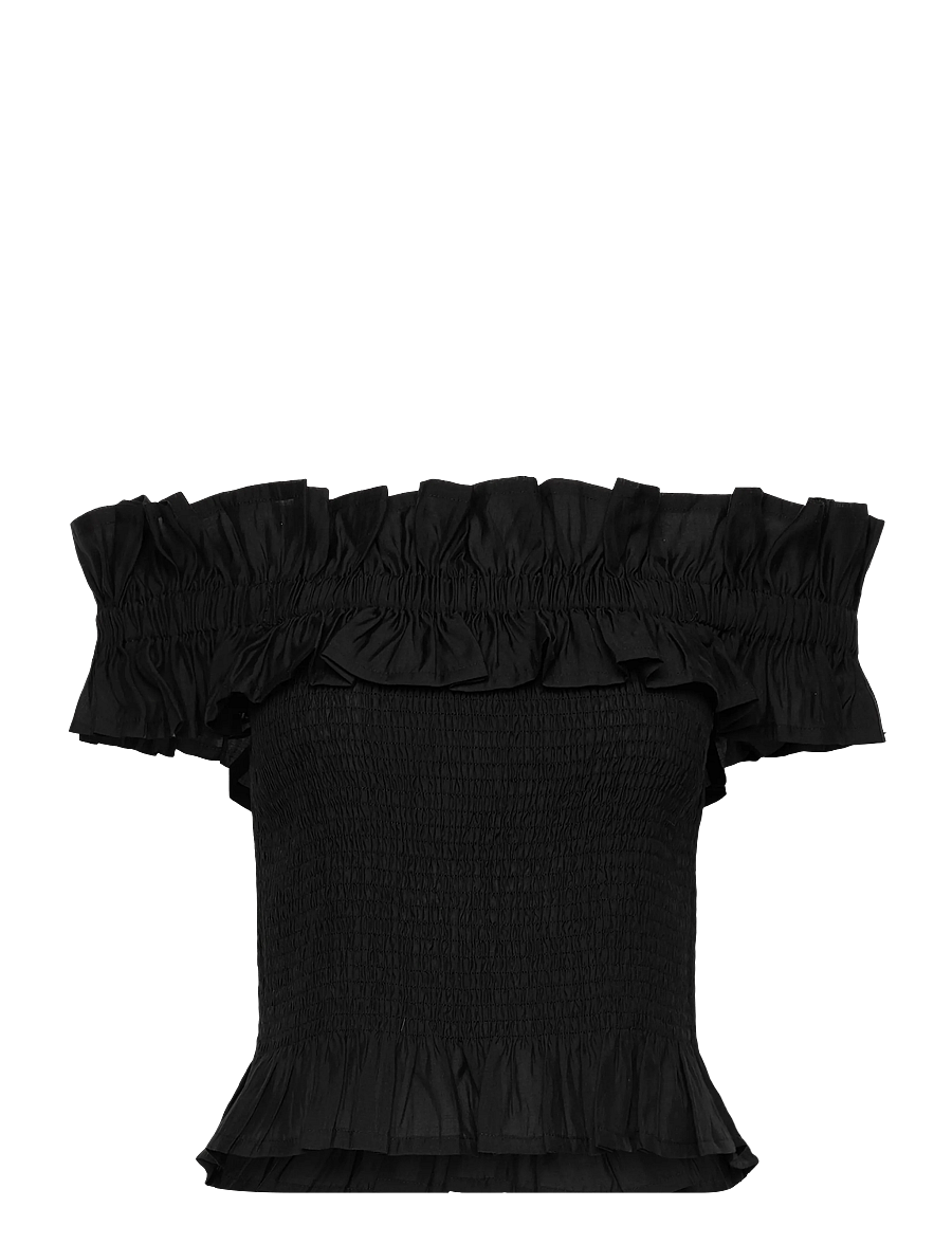 Copenhagen Muse - CMMOLLY-BLOUSE - Ærmeløse bluser - black - 0