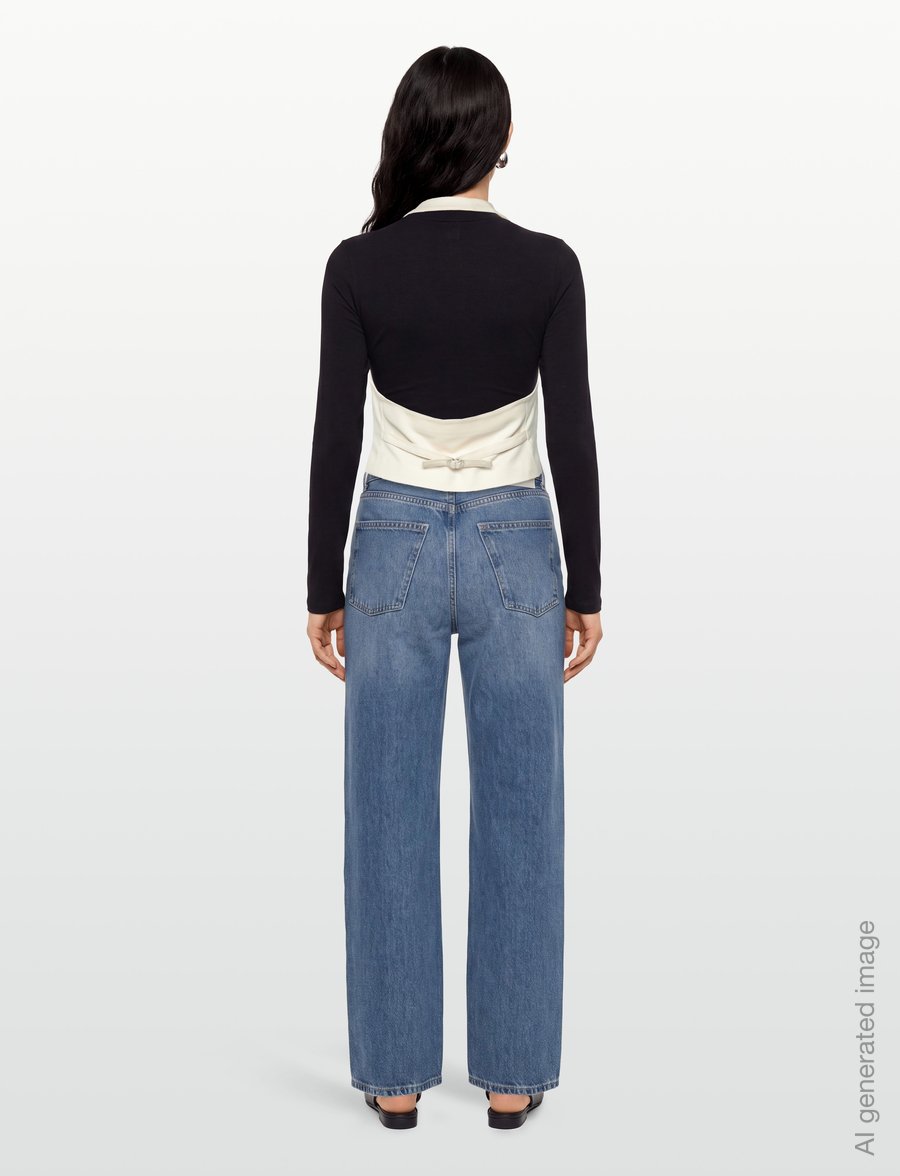 Copenhagen Muse - CMTAILOR-WAISTCOAT - kostymvästar - jet stream - 4
