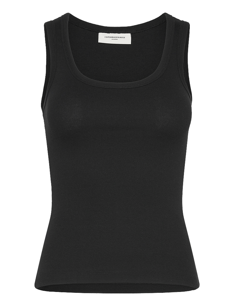 Copenhagen Muse - CMSIV-TO - topid ja varrukateta alussärgid - black - 0