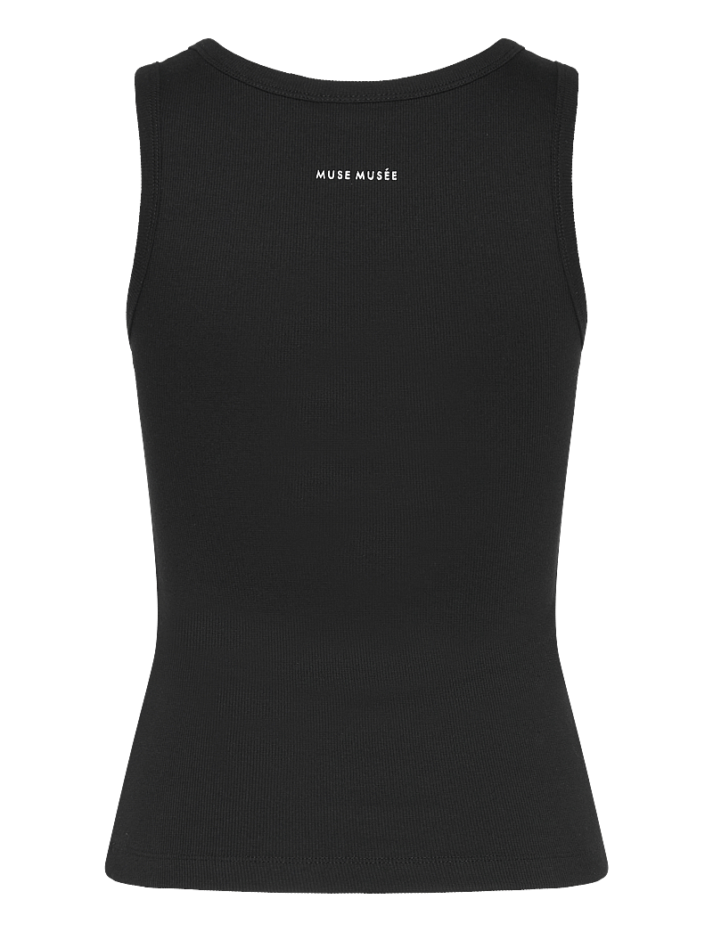 Copenhagen Muse - CMSIV-TO - topid ja varrukateta alussärgid - black - 1